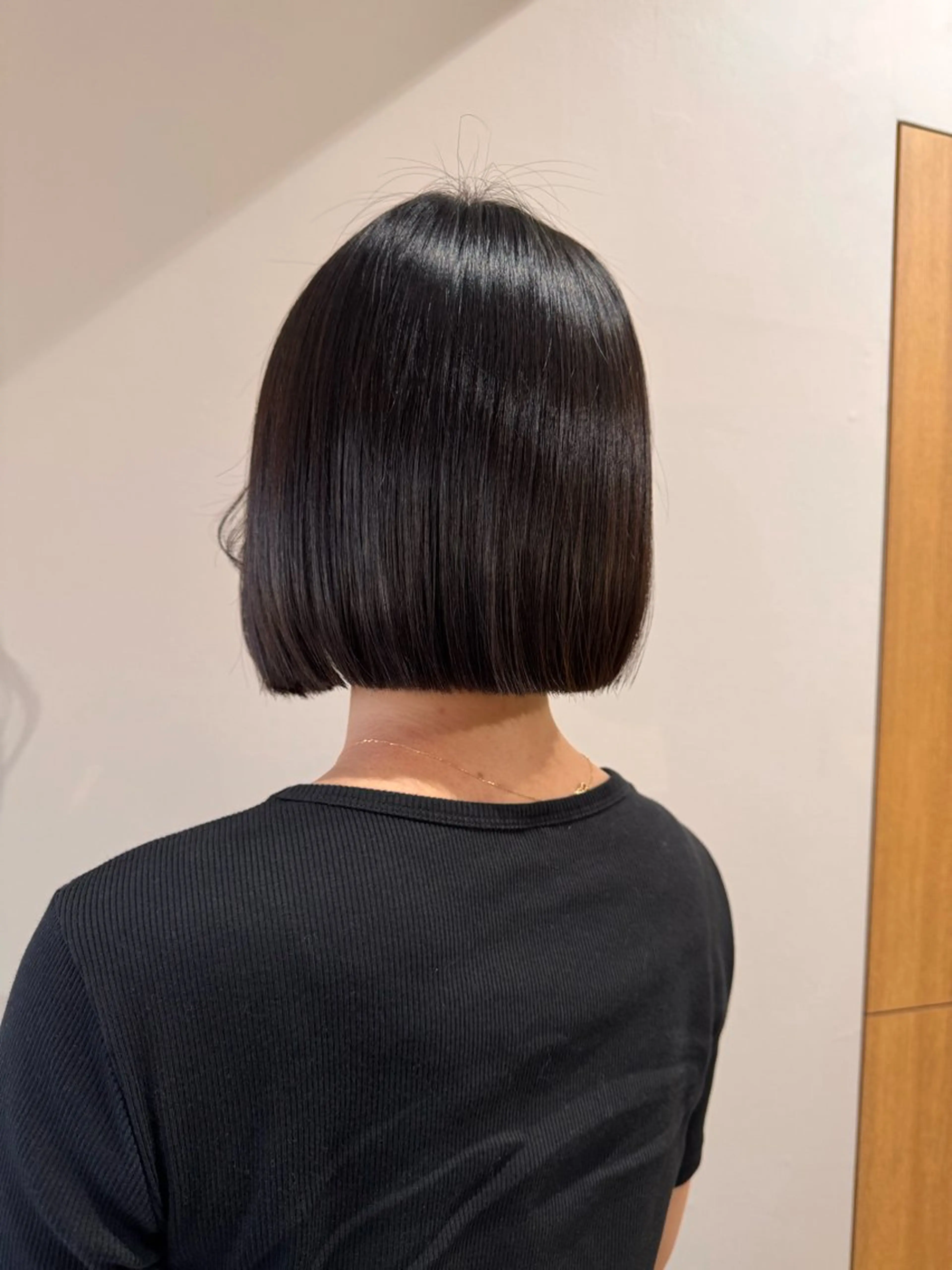 ショート 切りっぱなしボブ ボブ 《PARAGO緑橋》 内田美結のヘアスタイル