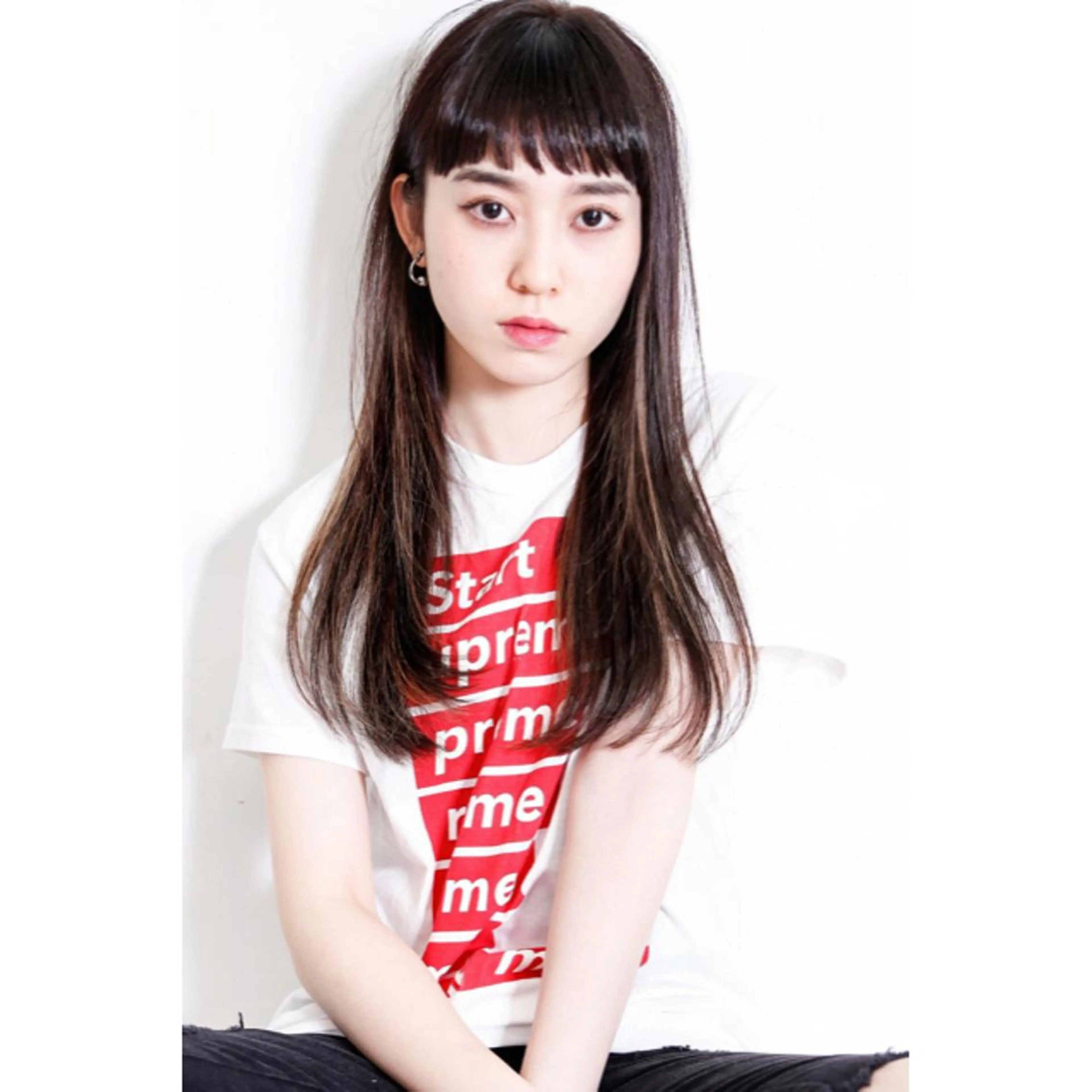 ロング 千葉 絵里花のヘアスタイル