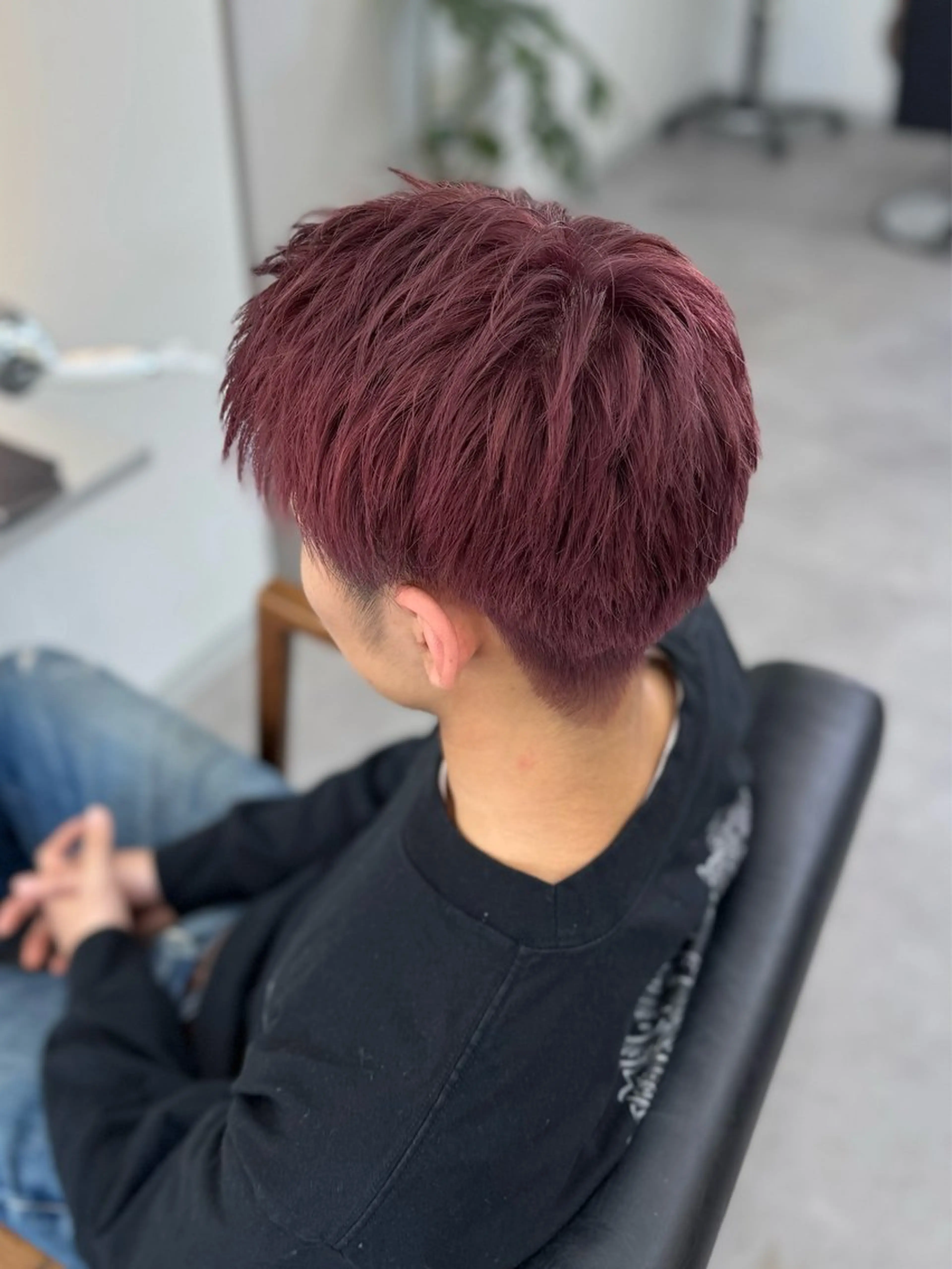 ヘアカラー トリートメント RIENS xreaのヘアスタイル