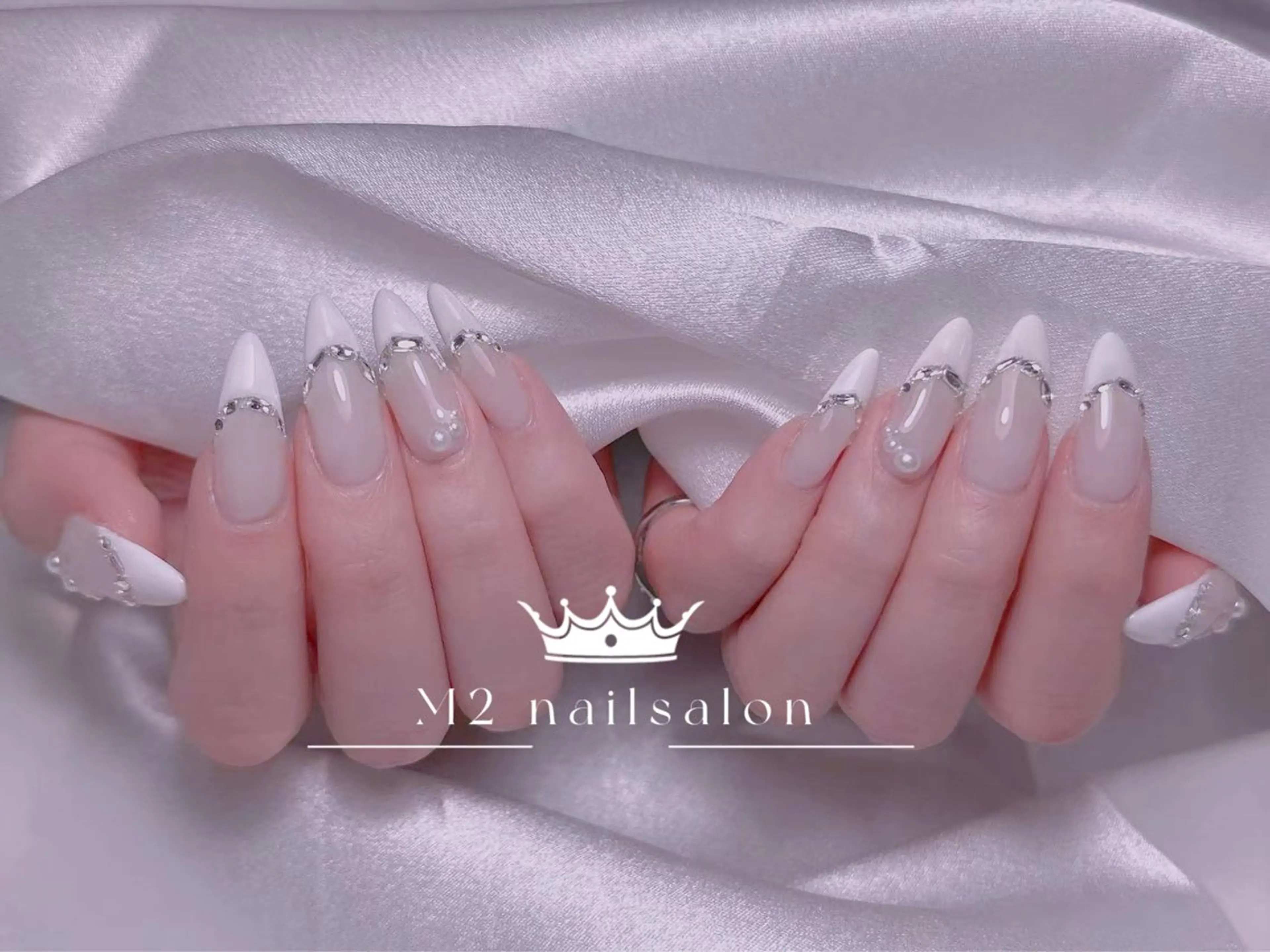 ネイル ハンドネイル 長さだし専門店 M2　rikaのネイルデザイン