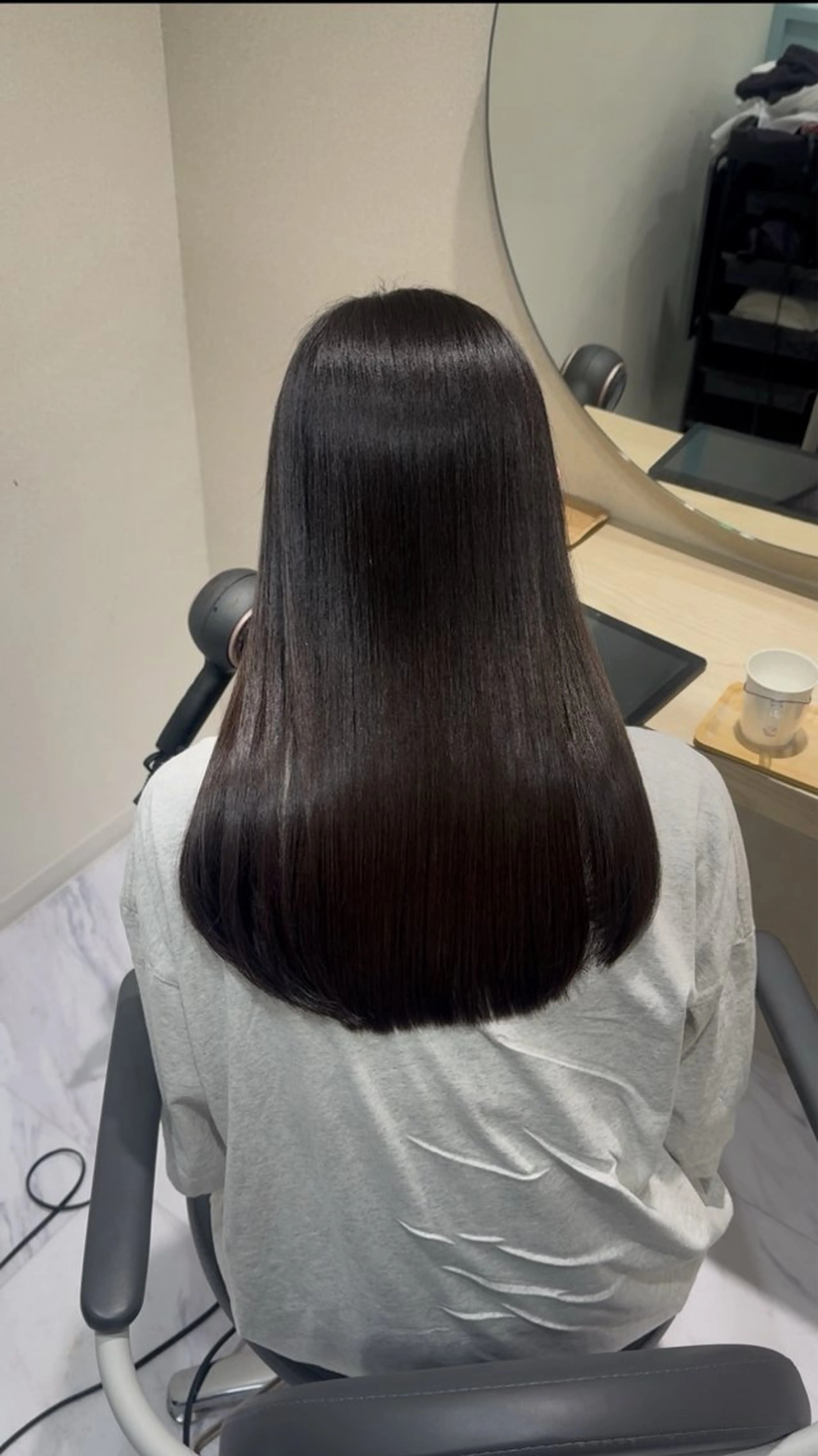 セミロング カット ヘアカラー トリートメント 丹野 圭太のヘアスタイル