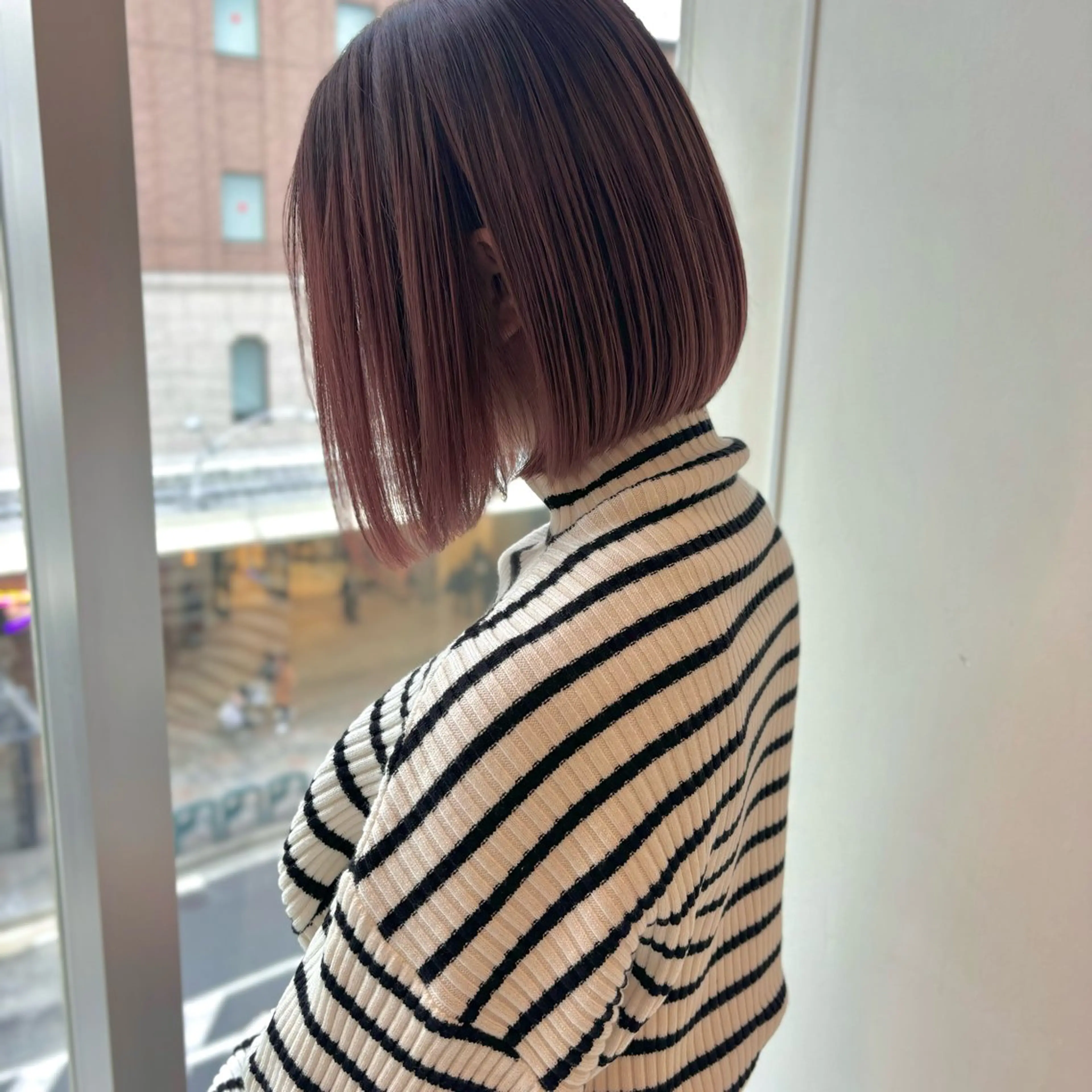 ショート カラー ハッシュカット/四条 烏丸/寺本弘樹のヘアスタイル