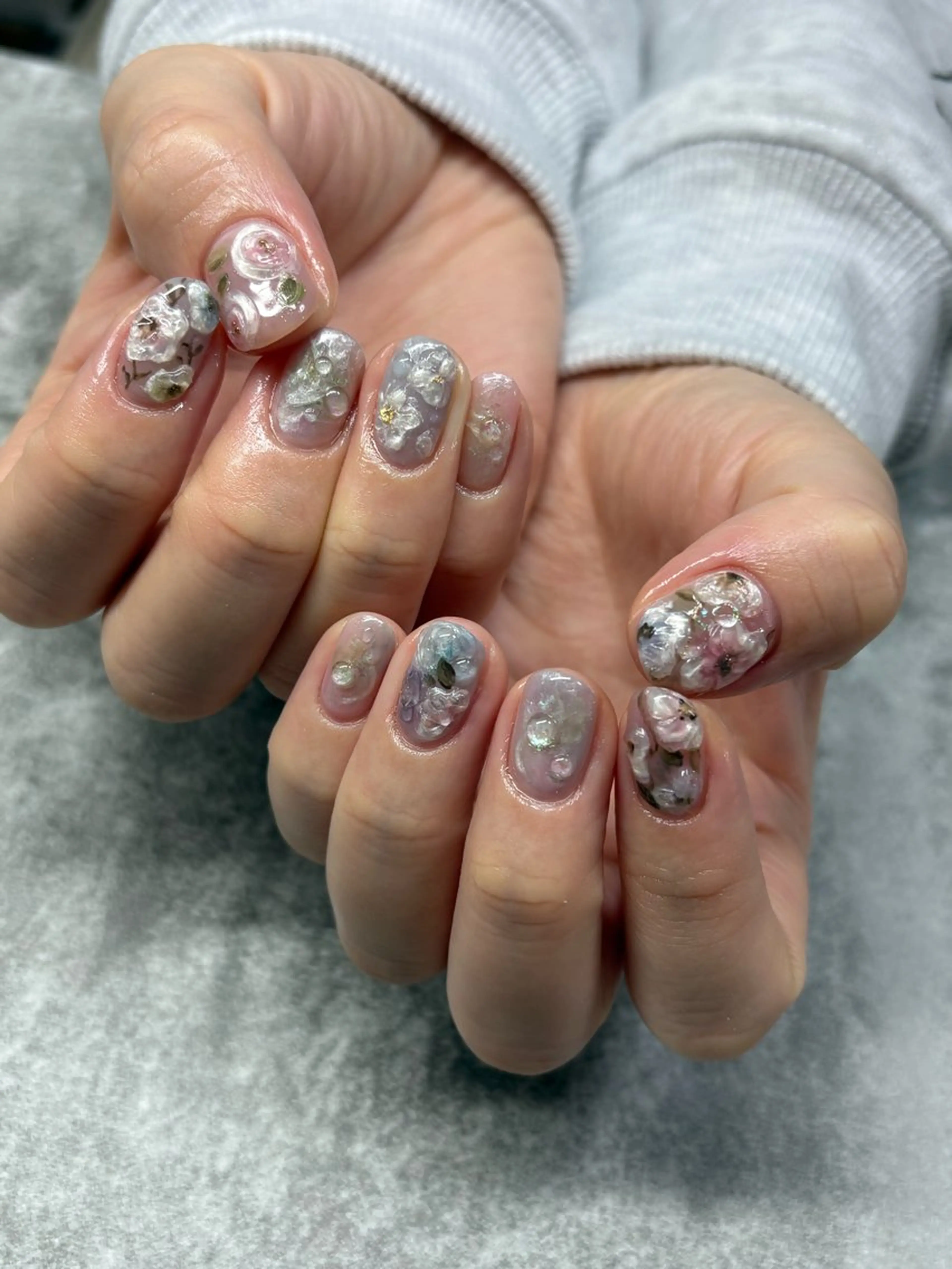 ネイル ハンドネイル FIORITURA Maikoのネイルデザイン