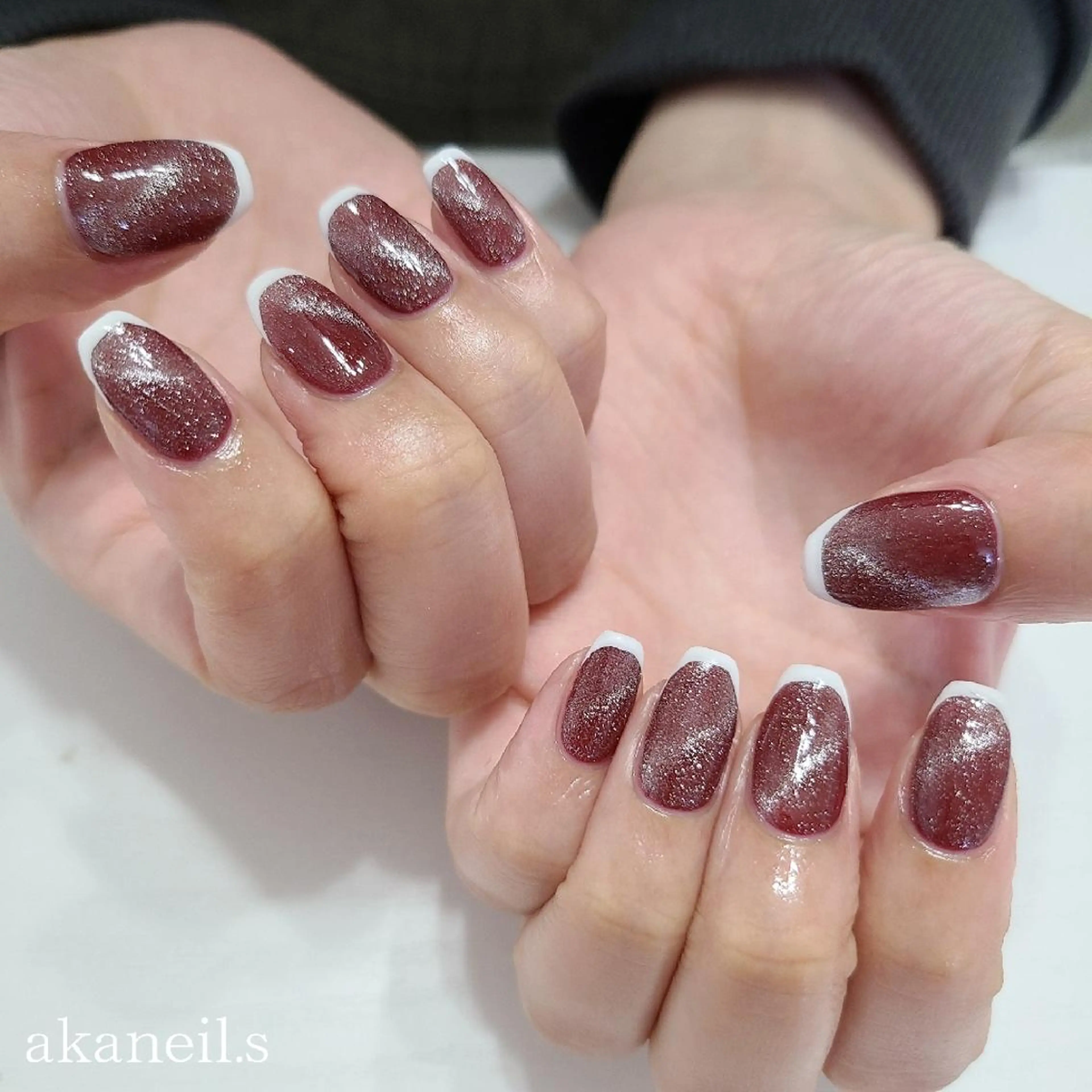 ネイル マグネットネイル 【akaneils】 アカネのネイルデザイン