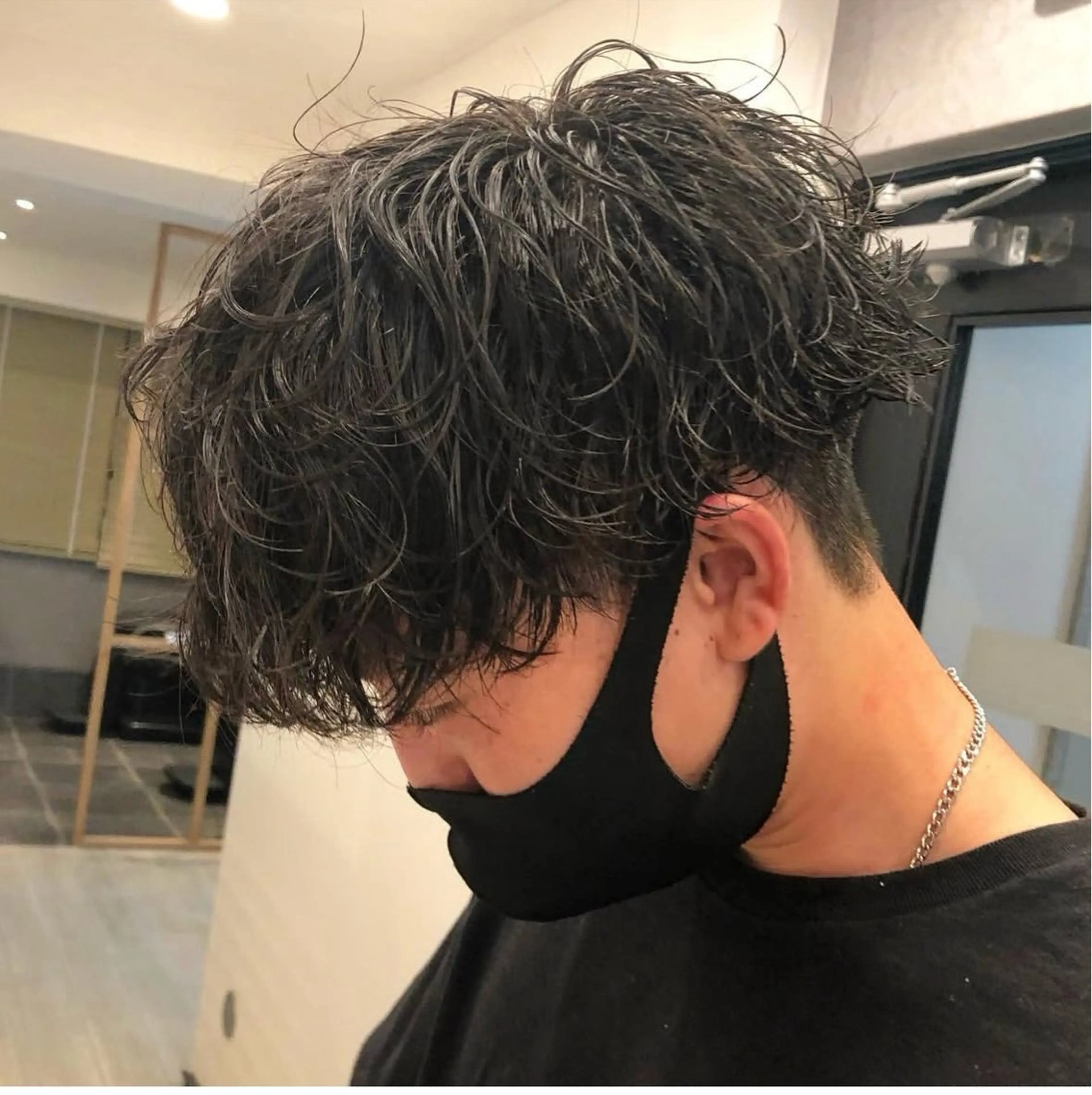 メンズ メンズパーマ SALOWIN新宿三丁目所属・新宿/新宿三丁目 骨格似合わせ梶原のヘアスタイル