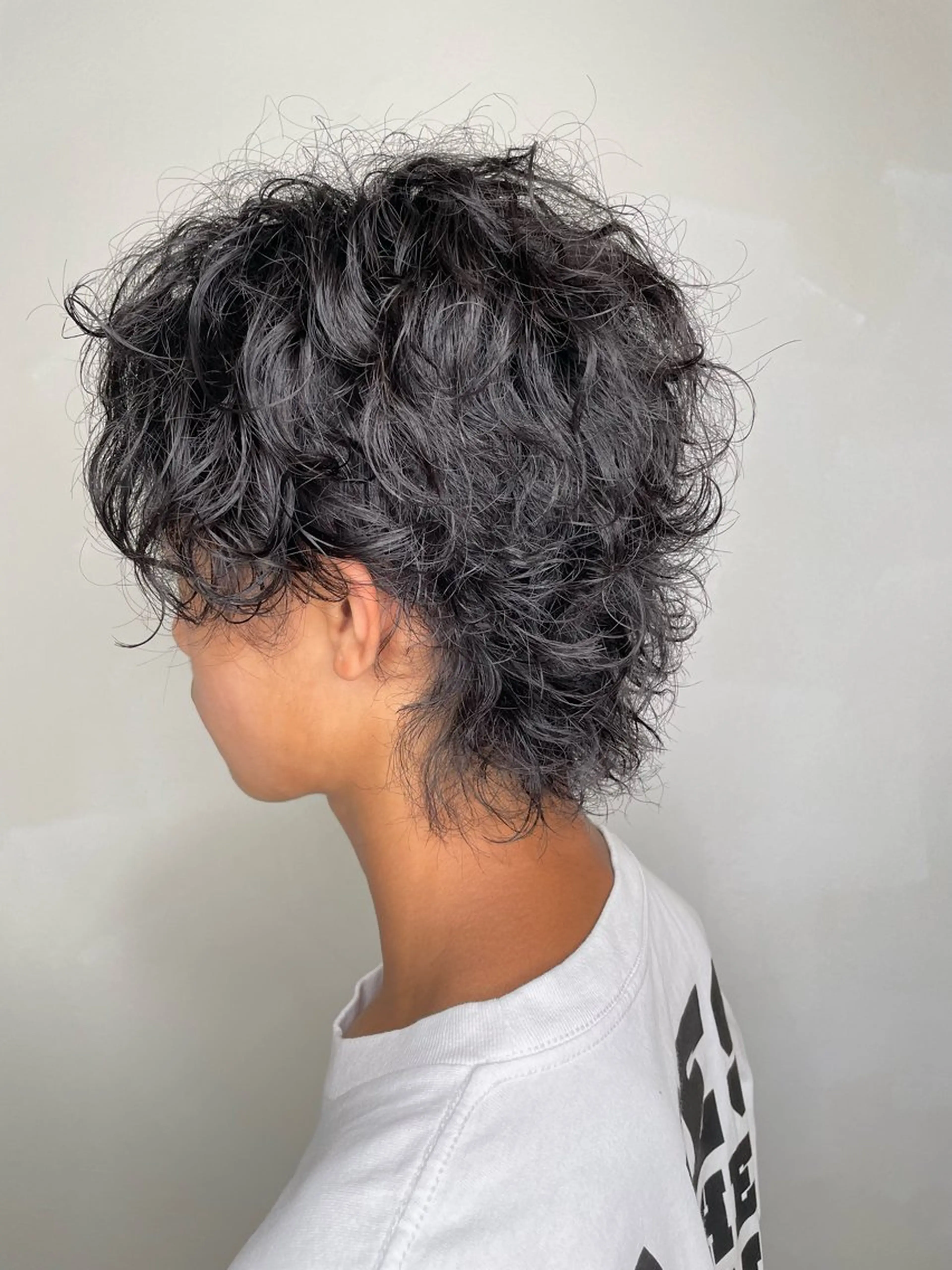 ショート パーマ ツイストスパイラルパーマ スパイラルパーマ カット パーマ sutekinakoto日野所属・小島 勤夢のヘアスタイル