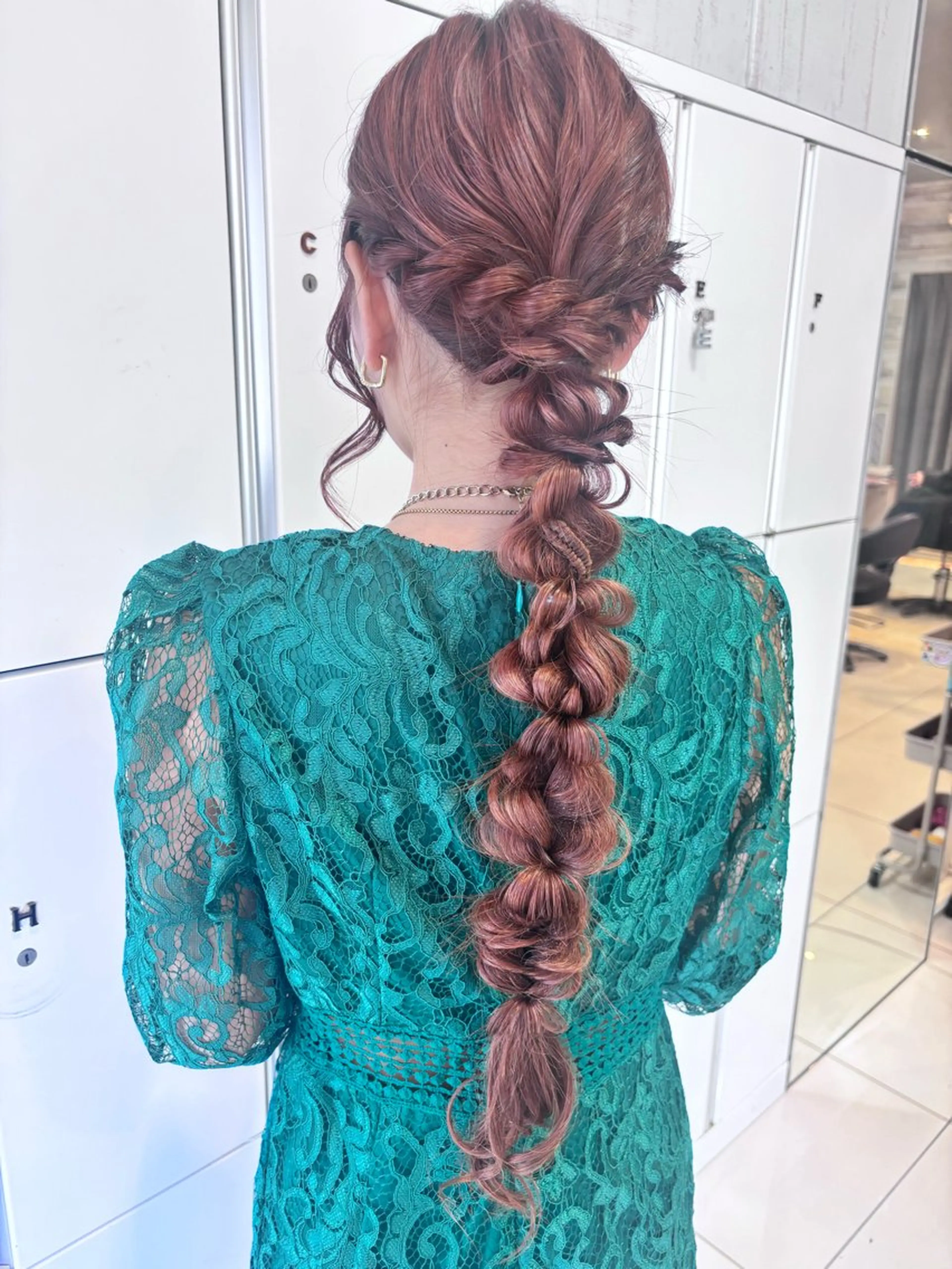 ロング ヘアアレンジ ロング ヘアセット ボブカット/アレンジ /さきのヘアスタイル