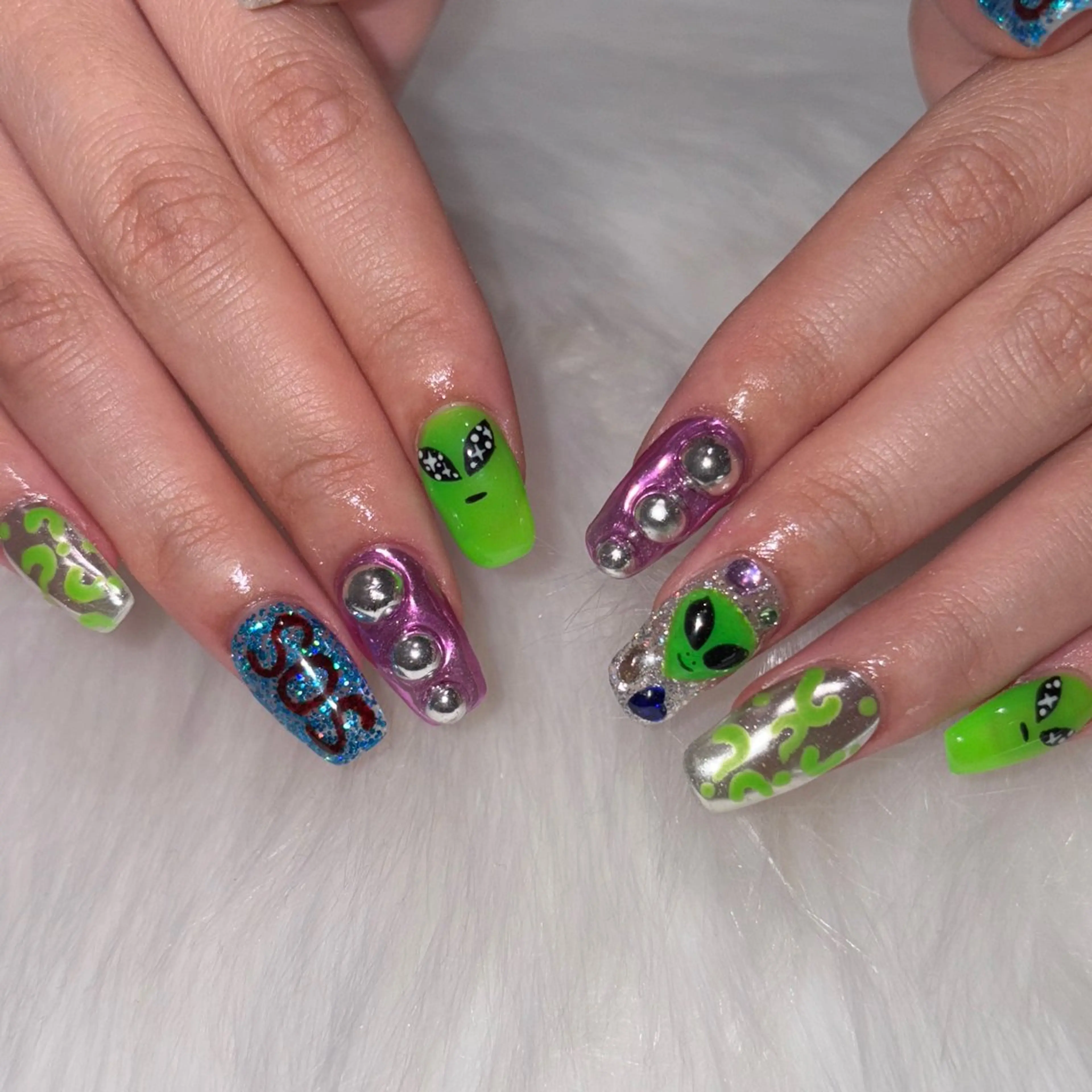 ネイル 🎶個性派ネイル💅 /Komachi❤️のマツエク・マツパデザイン