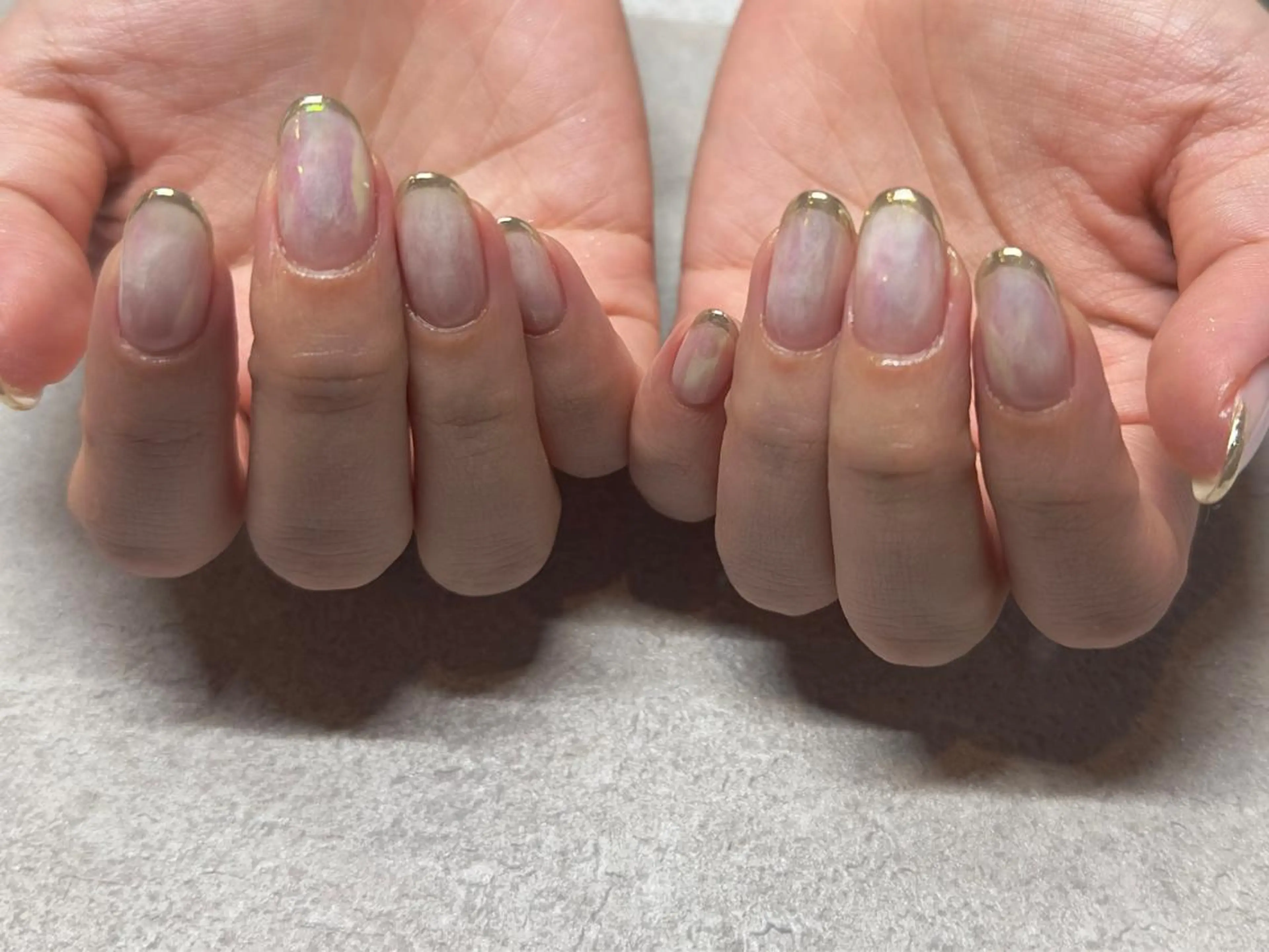 ネイル アートネイル キラキラネイル マグネットネイル ミラーネイル 持ち込み ハンドネイル 小河 仁美のネイルデザイン