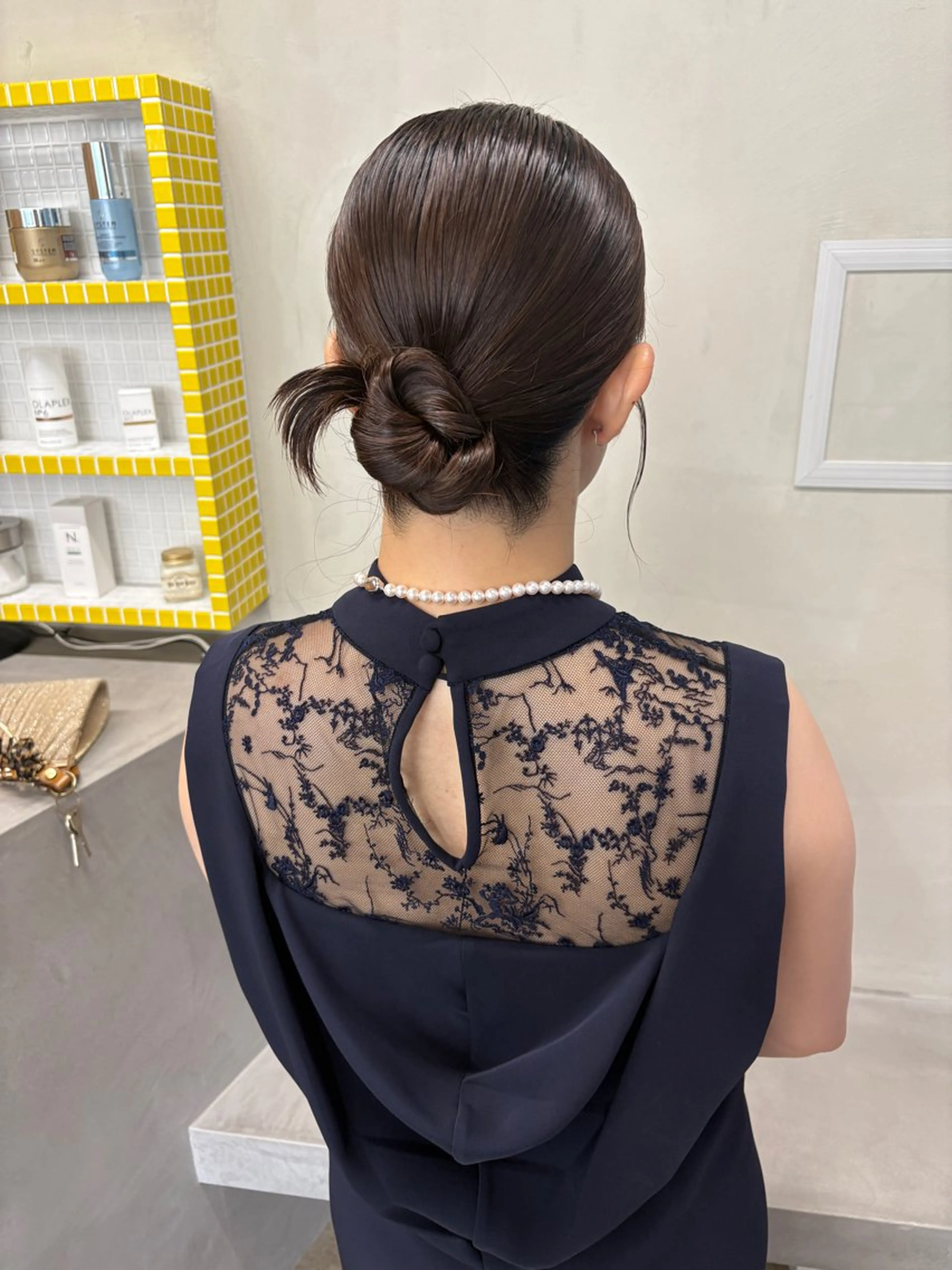 セミロング ヘアアレンジ ヘアセット yuuna/ ハッシュカット🎀のヘアスタイル