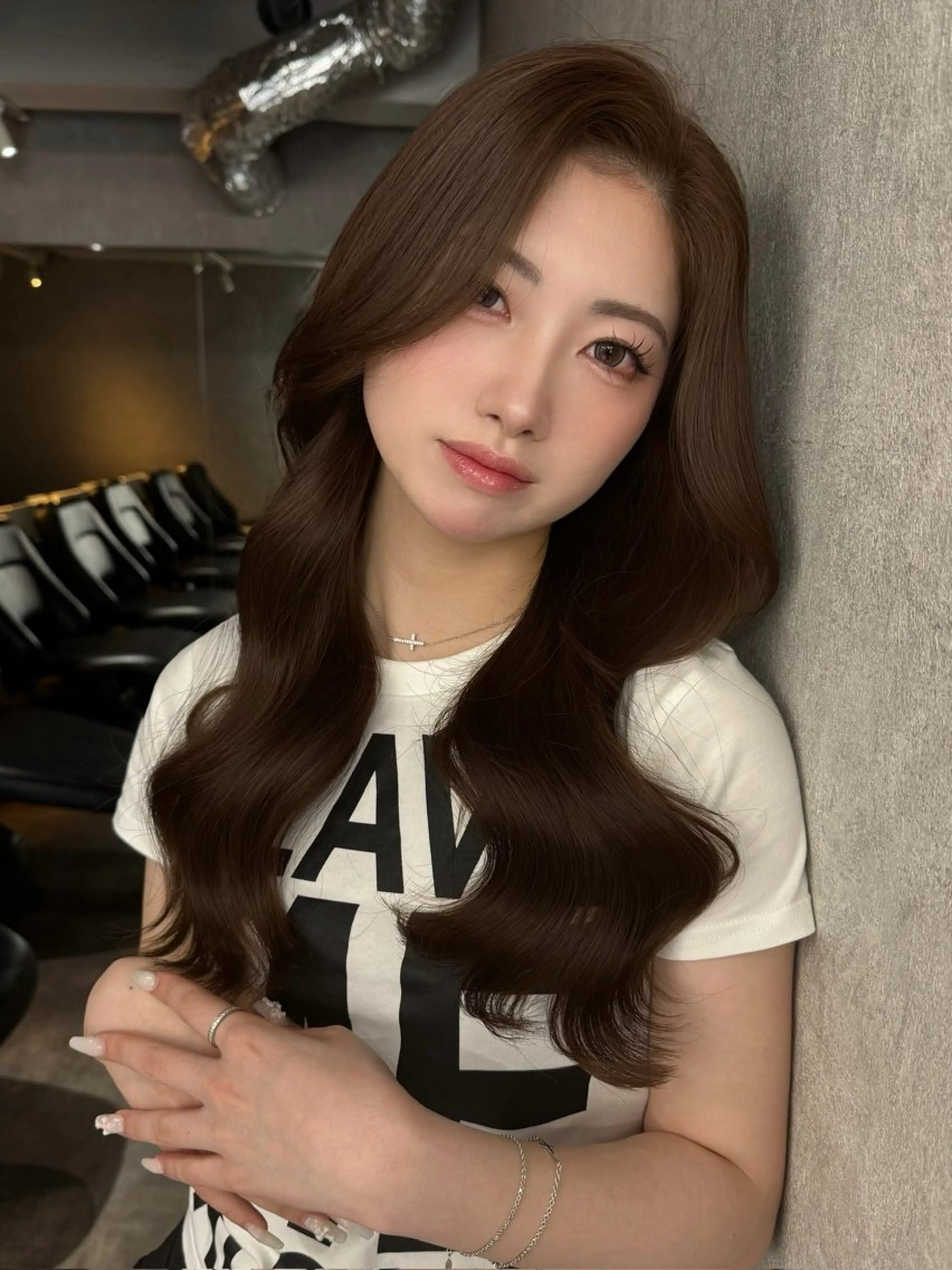 ロング カラー カット ヘアカラー トリートメント ヘアセット Rita/髪質改善 /透明感カラーのヘアスタイル