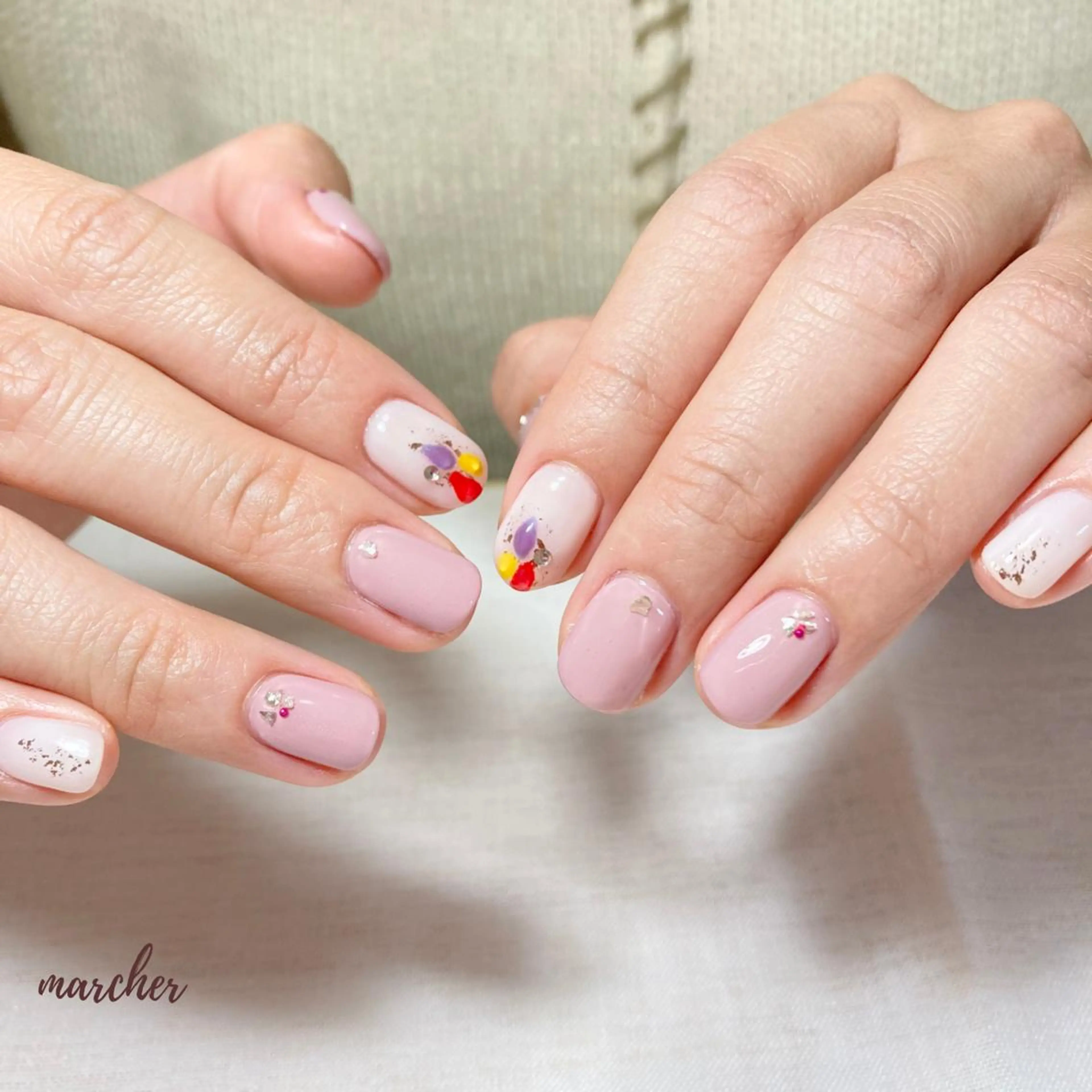 ネイル ハンドネイル Nailbeauty marcherのネイルデザイン