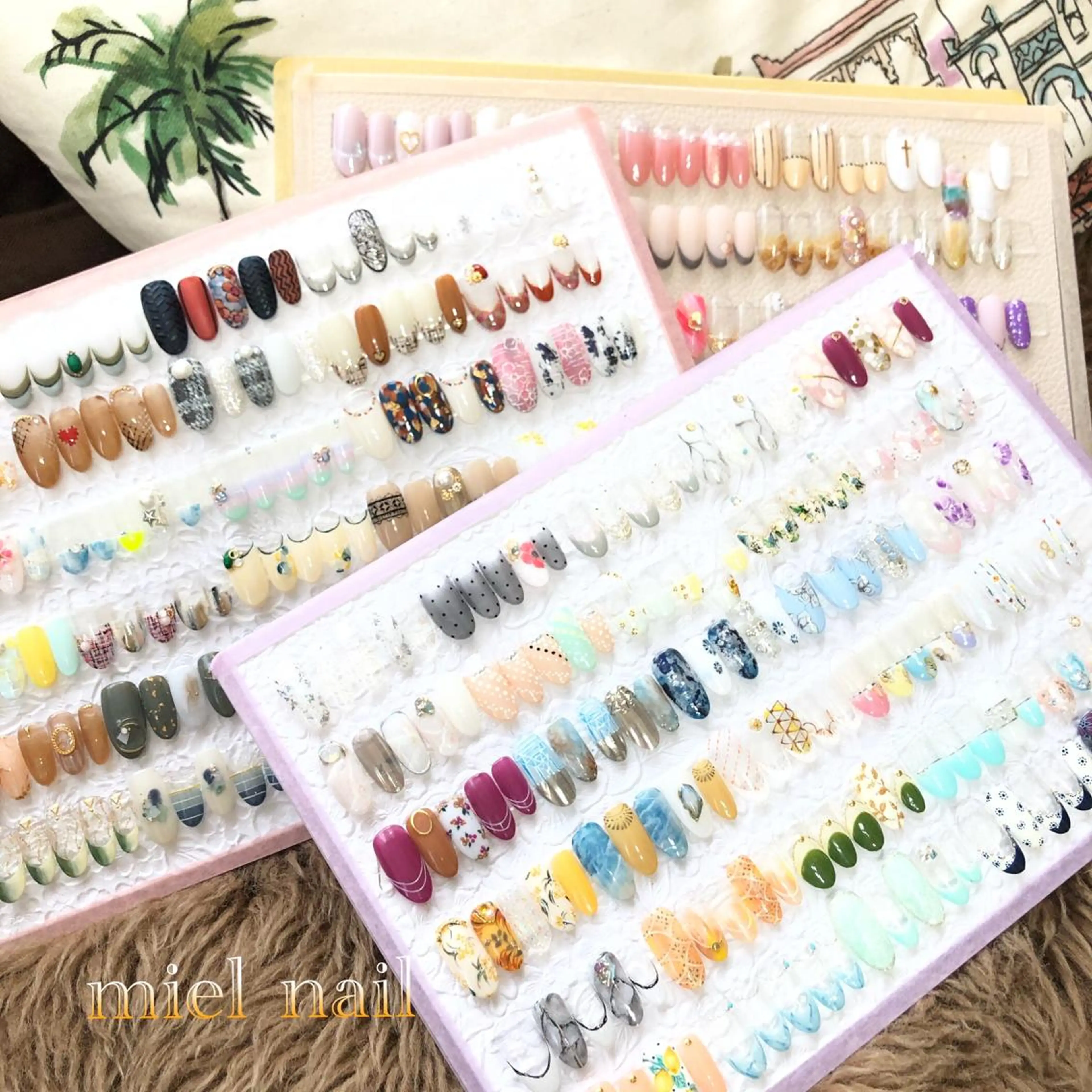 ネイル miel nailのネイルデザイン