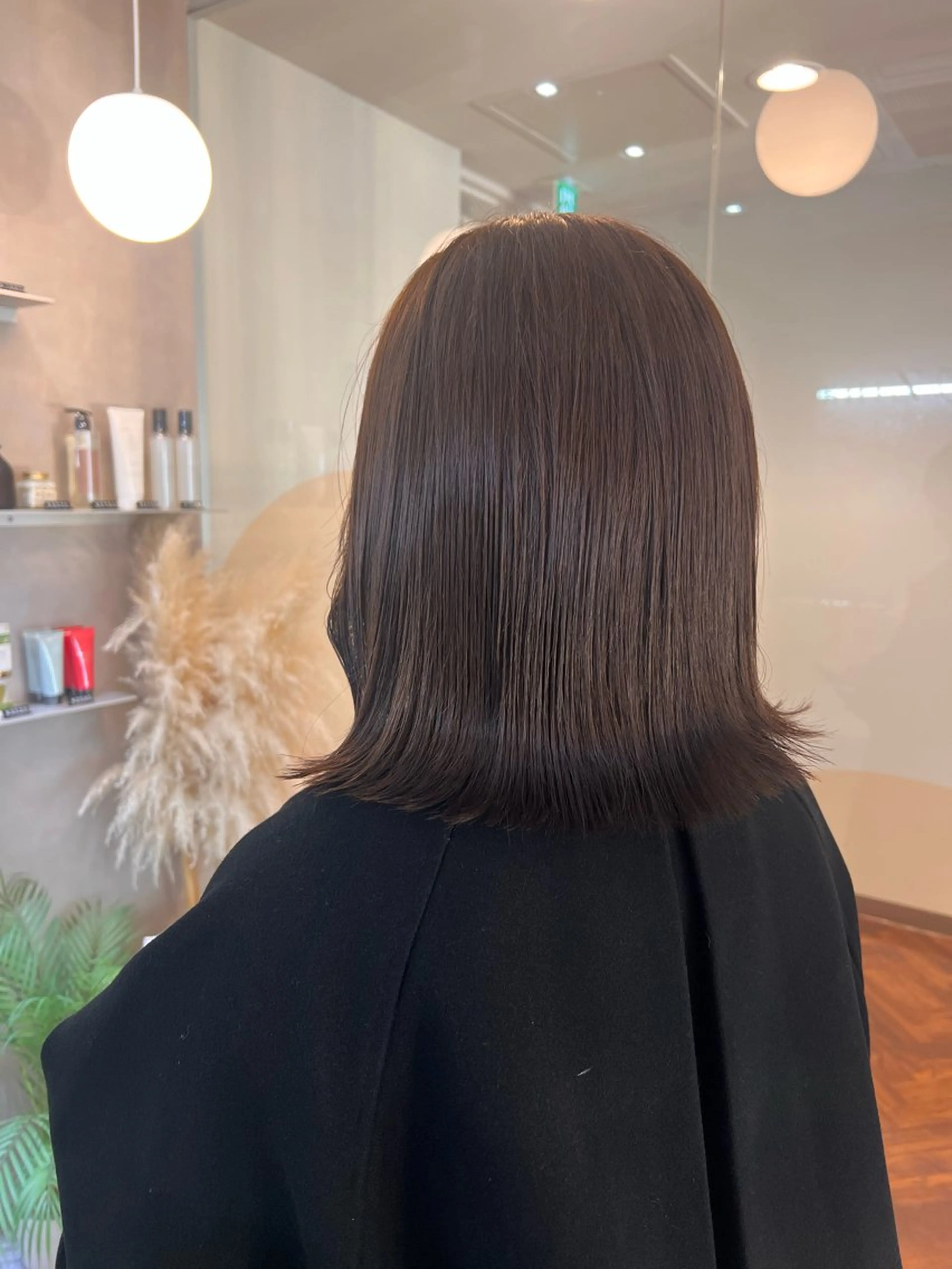 ミディアム カラー グレージュ COMOREVI hair salon所属・KANA🌿透明感/ レイヤーcut🌿のヘアスタイル