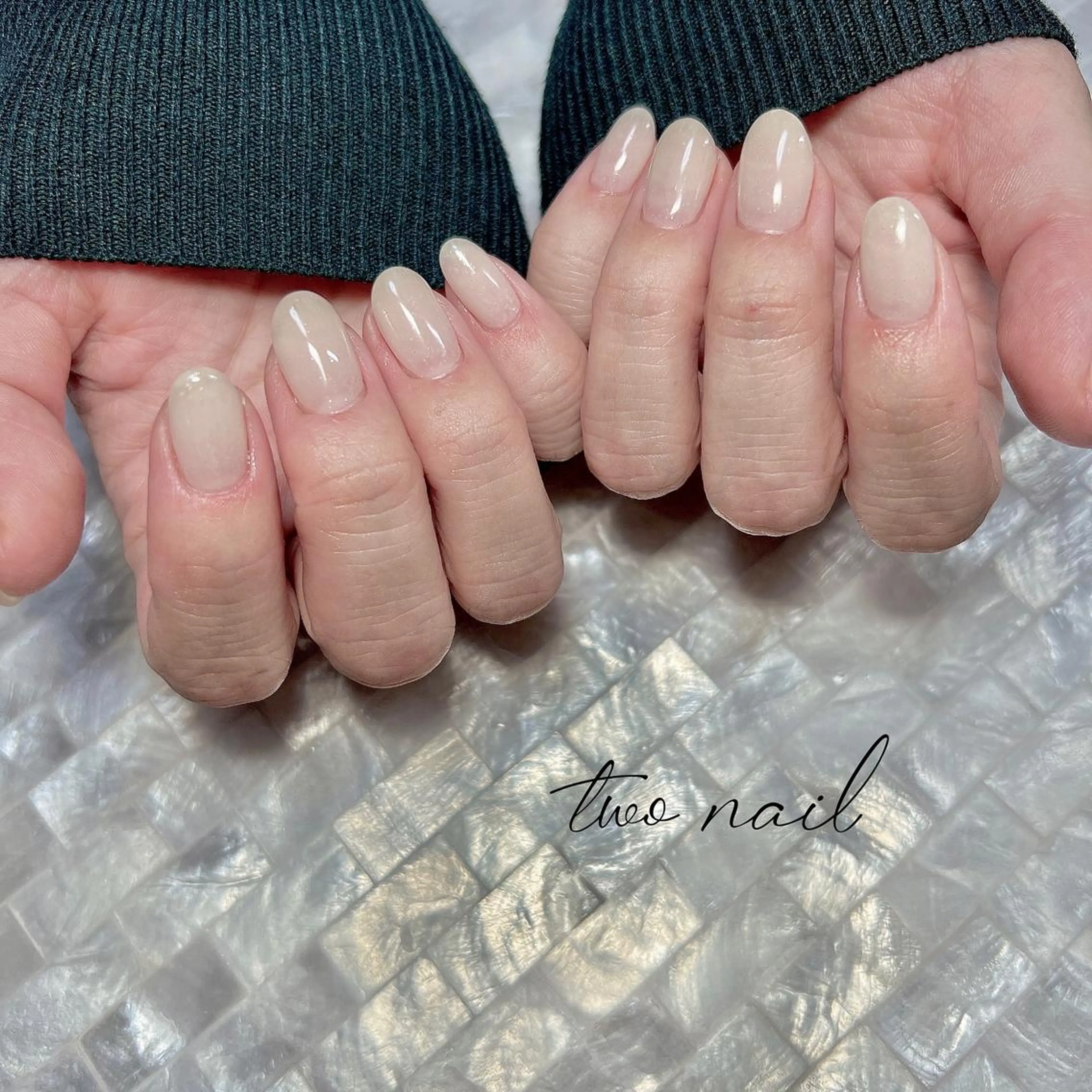 ネイル アートネイル フットネイル ハート キラキラネイル ニュアンスネイル ハンドネイル two nailのネイルデザイン