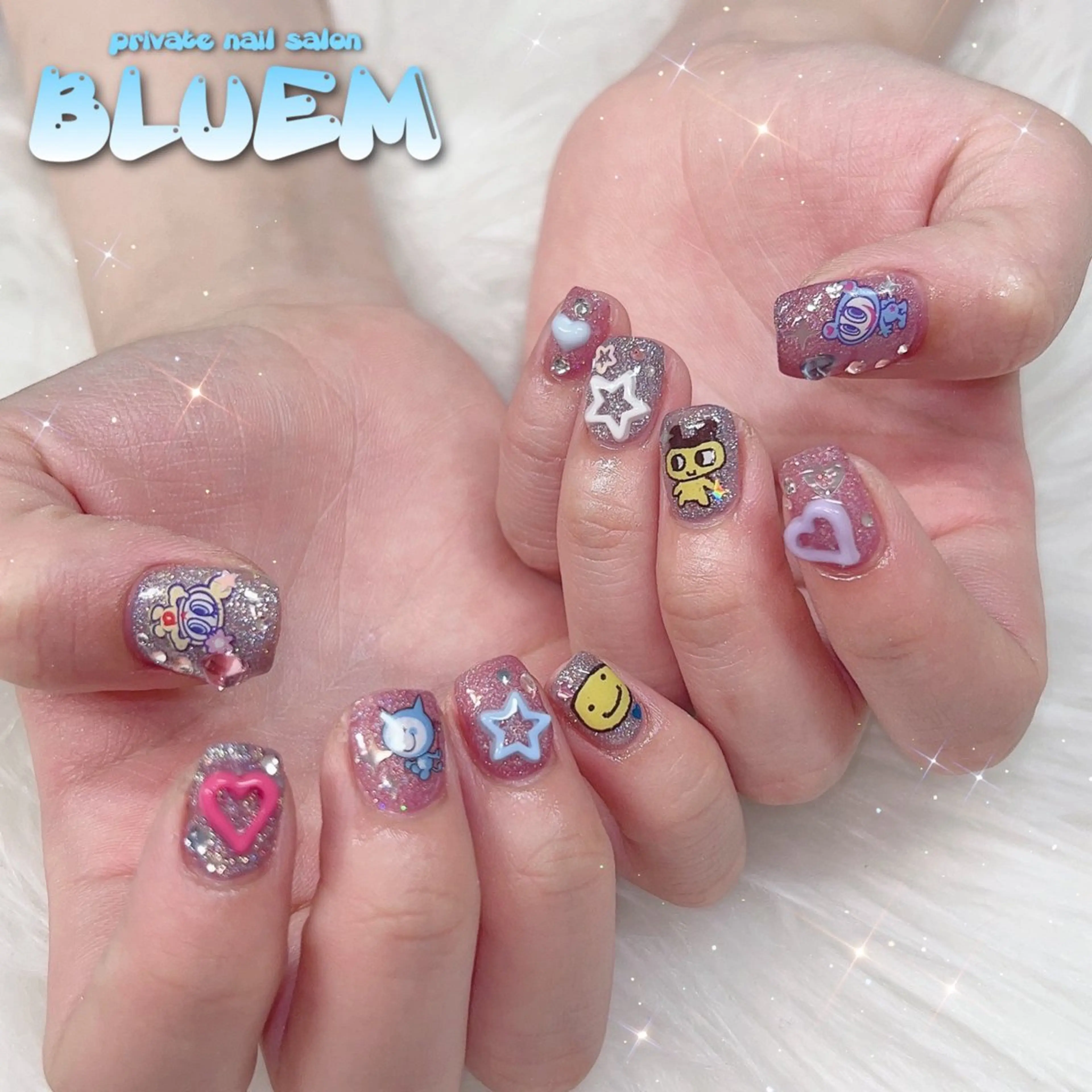 ネイル ハンドネイル BLUEM なな🐶のネイルデザイン