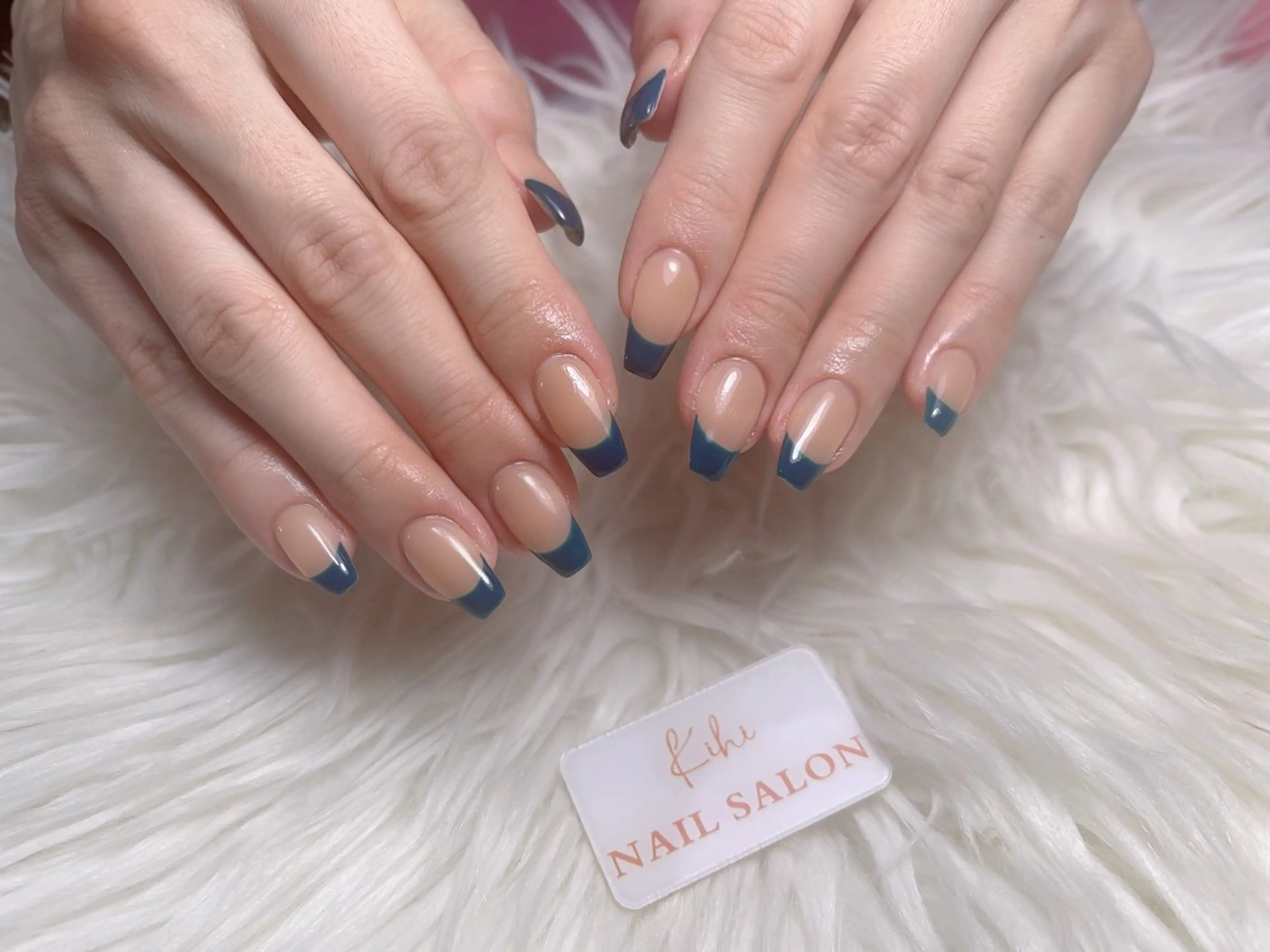 ネイル アートネイル フレンチネイル ジェルネイル グラデーション 韓国ネイル ハンドネイル 💕鈴木ユリ パラジェル/オフ無料のネイルデザイン