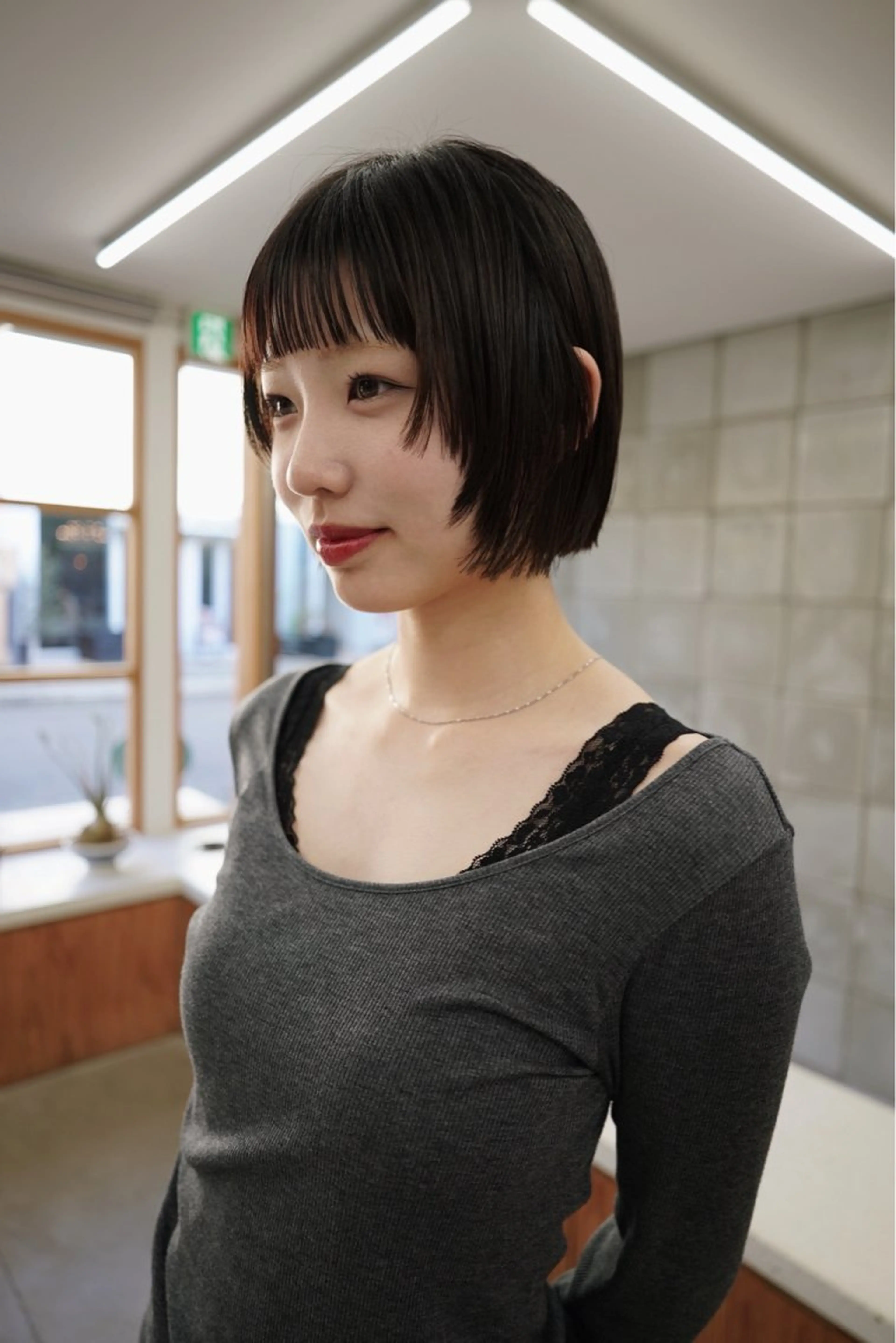 ショート カラー ボブレイヤー ボブ レイヤーカット カット Kaito🐶/ デザイン/レイヤーのヘアスタイル