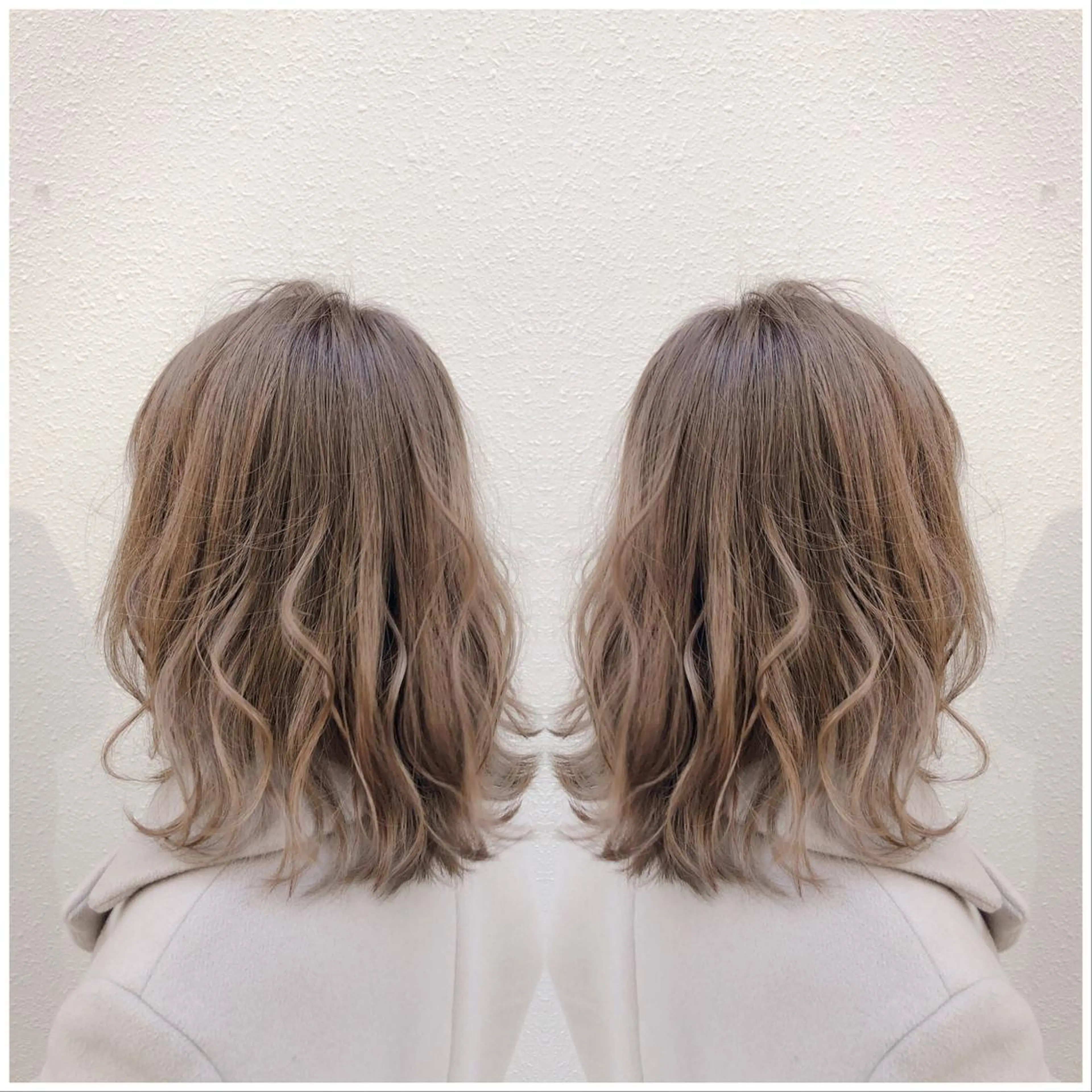 ロング カラー ブリーチ ハイライトカラー オレンジ ハイライト OxO Hair 【オーヘアー】所属・🌼おがわたくや🌼 髪質改善のヘアスタイル