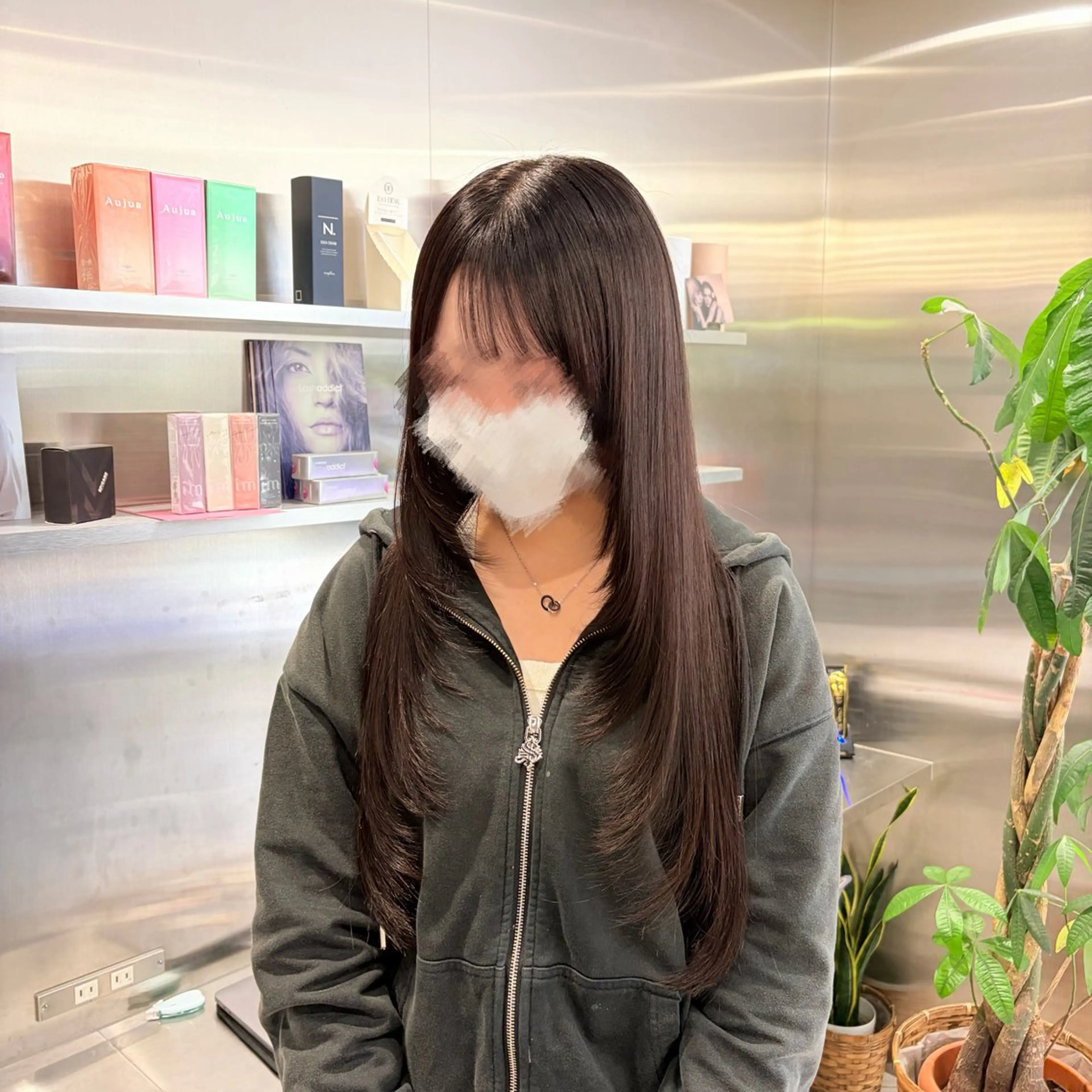 ロング カット ななみ.⋆𝜗𝜚 暖色艶カラー/まつパのヘアスタイル