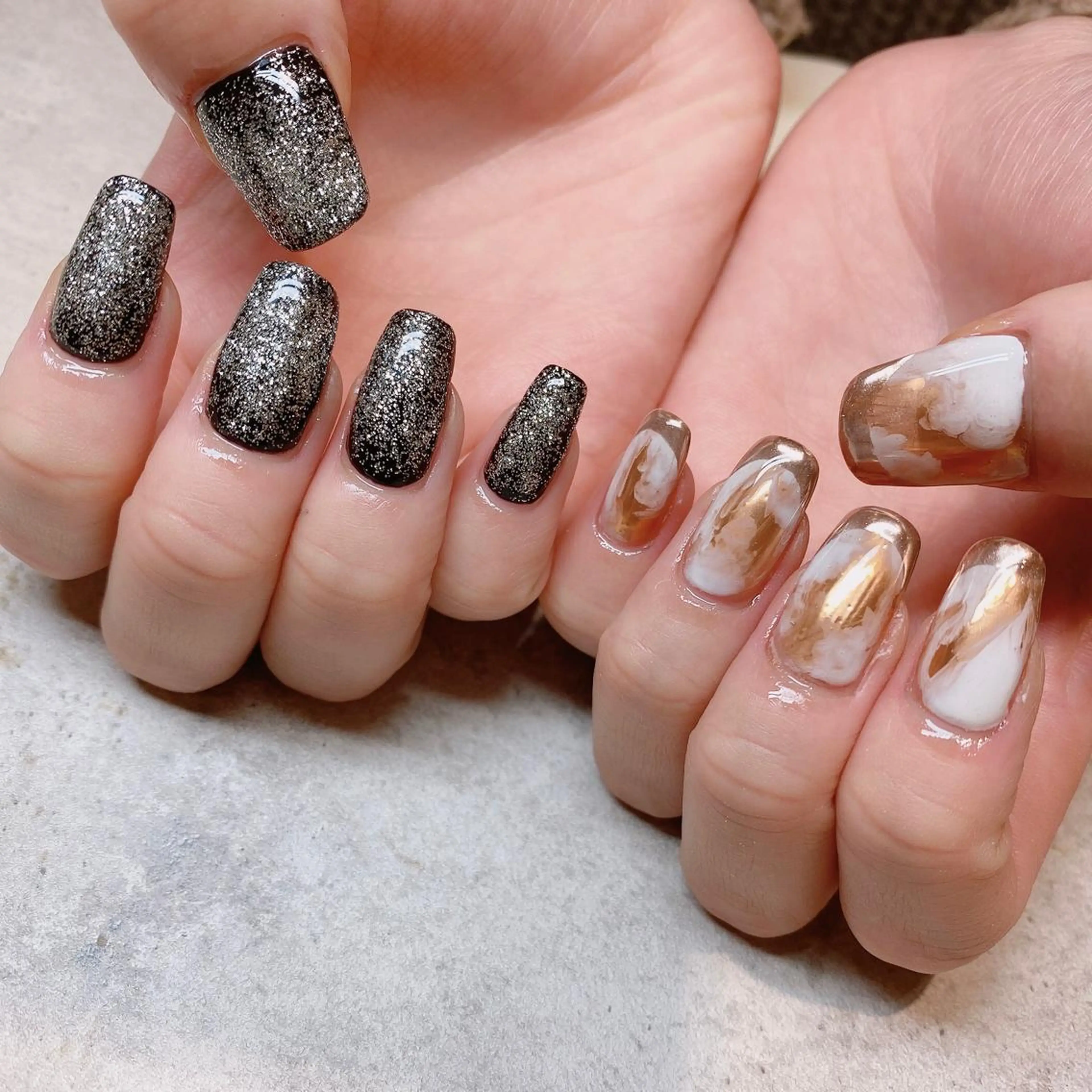 ネイル among アマン所属・lecoa_ kana／amongのネイルデザイン