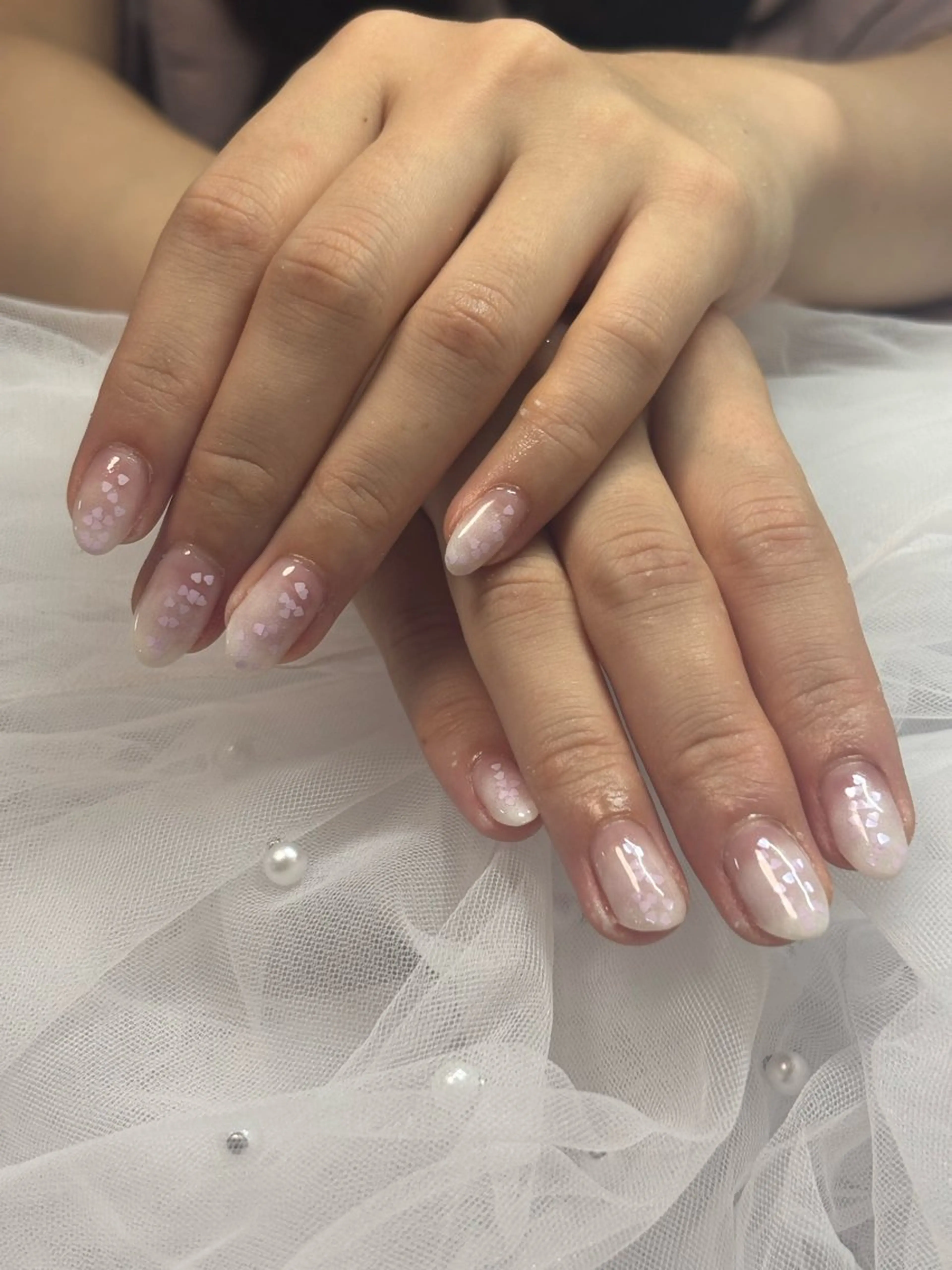 ネイル 三本 綾奈のネイルデザイン