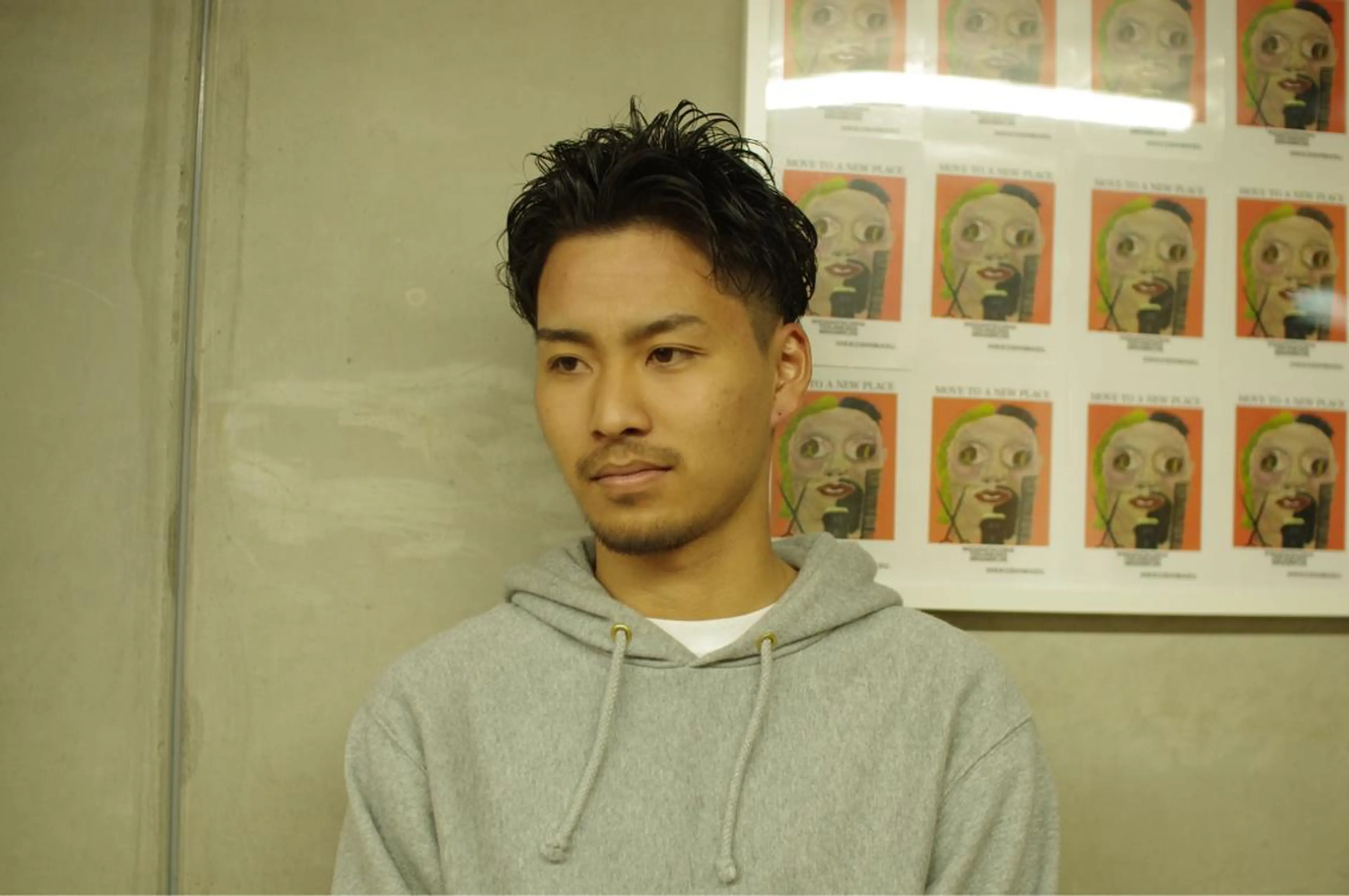 パーマ カット パーマ ヘアセット 関 晃哉のヘアスタイル