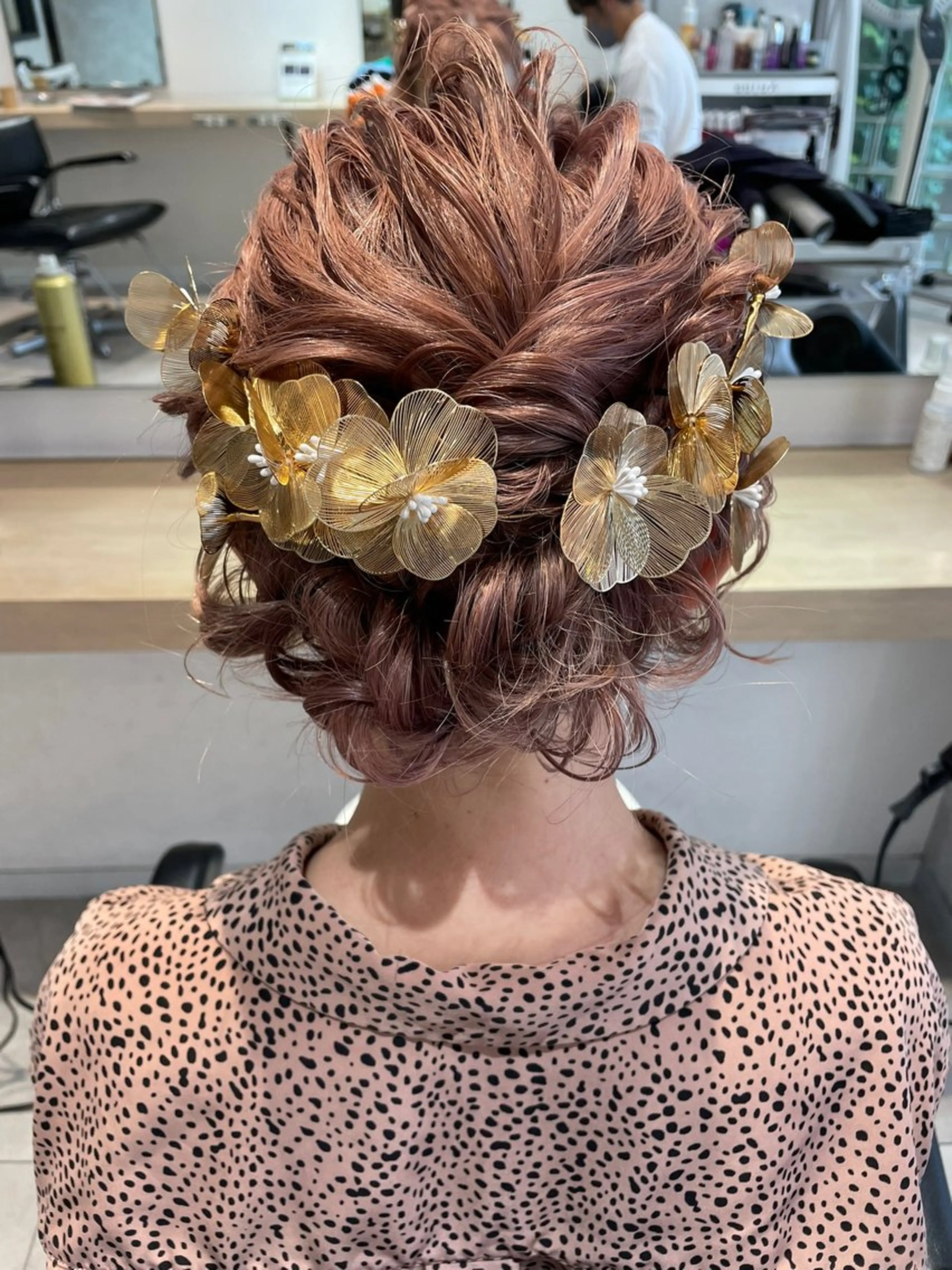 ミディアム カラー ヘアアレンジ arrow🖤 もえみのその他イメージ