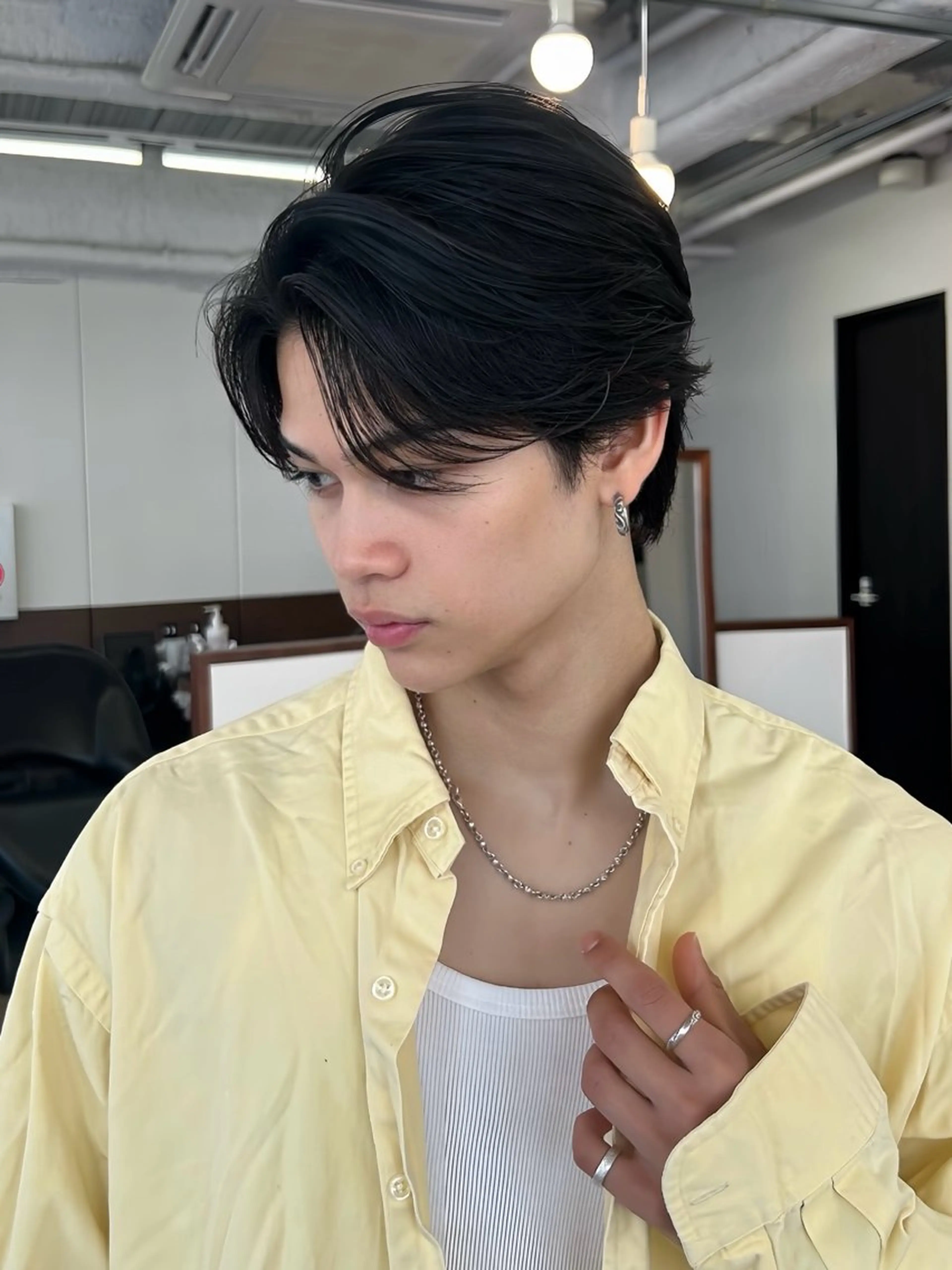 🔥SNSで話題🔥今話題の曲がる縮毛矯正🔥メンズカット➕曲がる縮毛矯正の写真