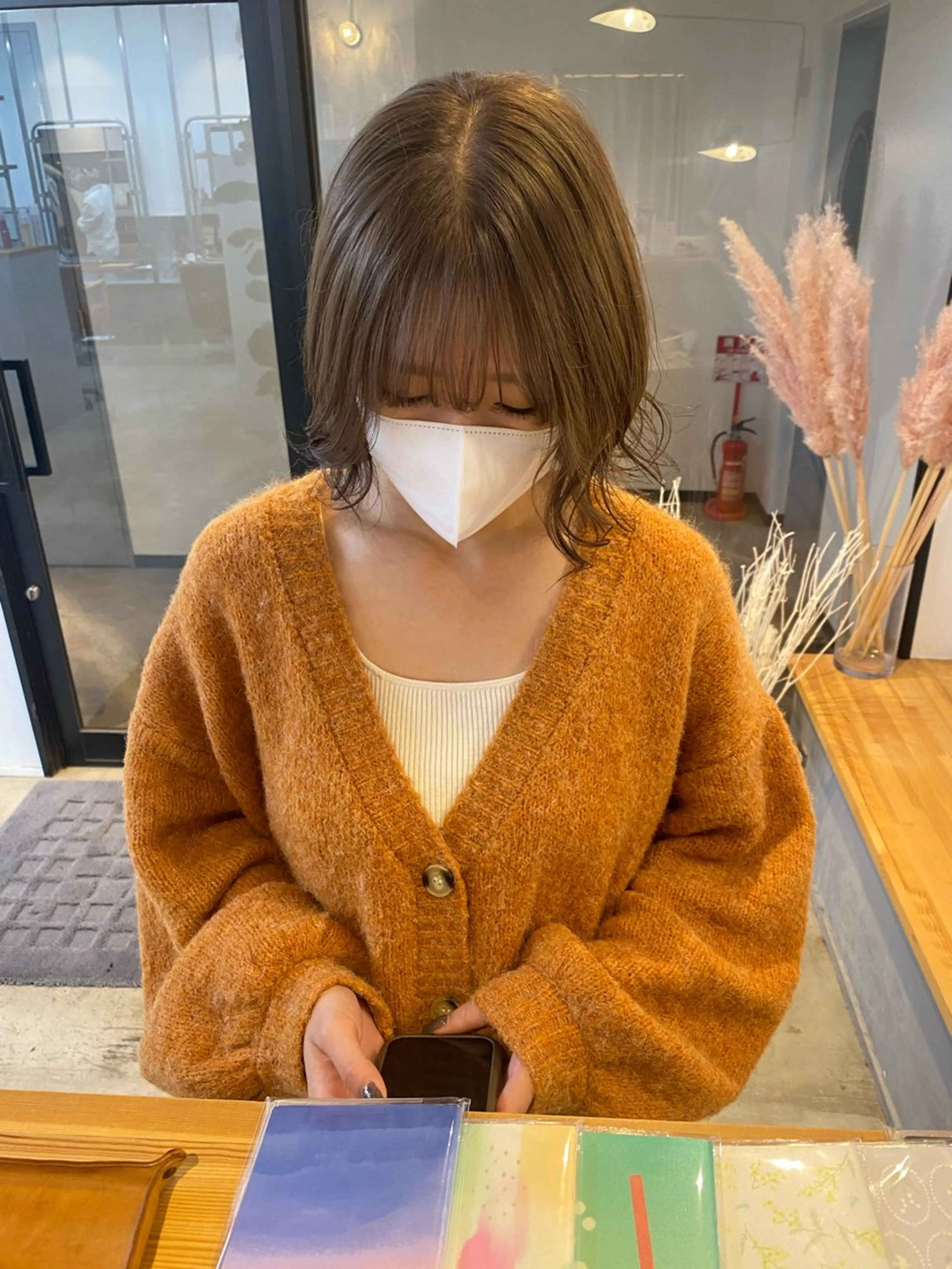 ショート カラー 🌼ハイライト透明感 🌼maiのヘアスタイル