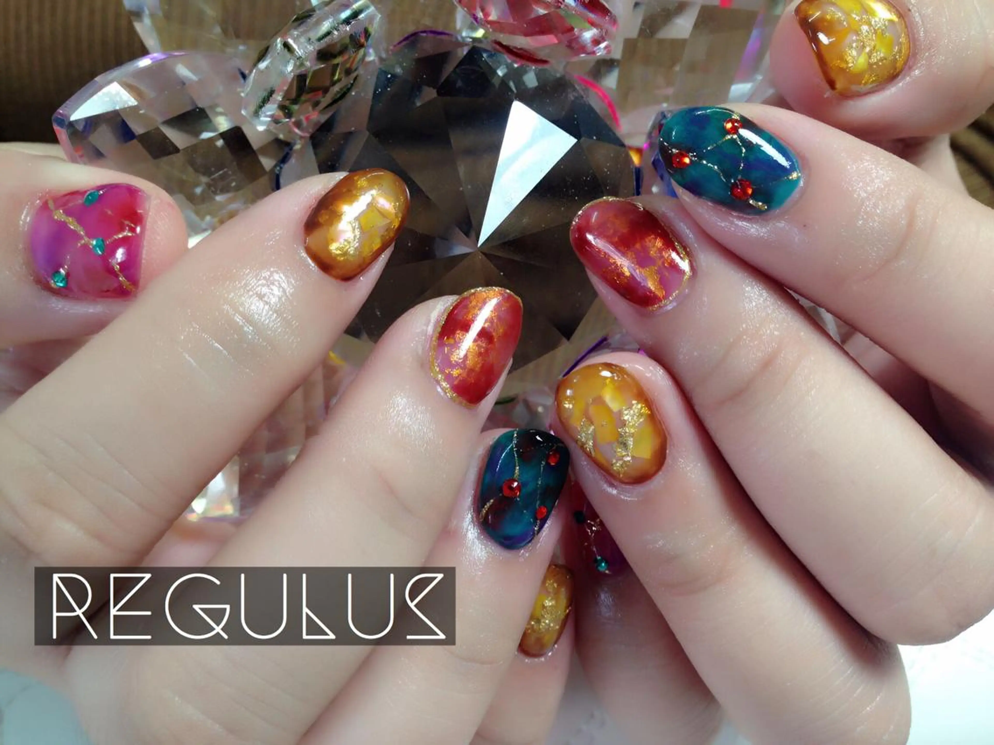 ネイル Regulus 西川のネイルデザイン