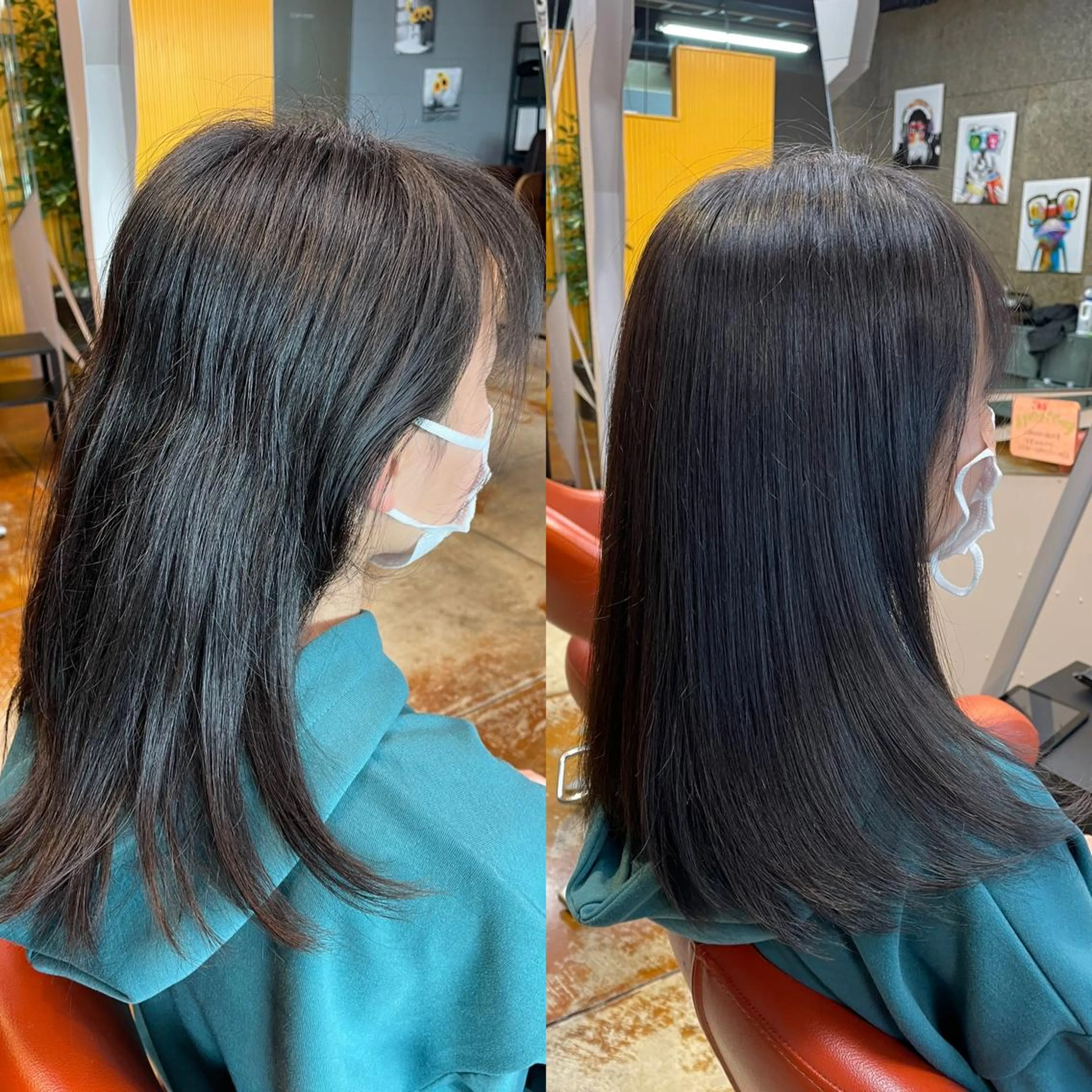 ロング 山本 大智のヘアスタイル