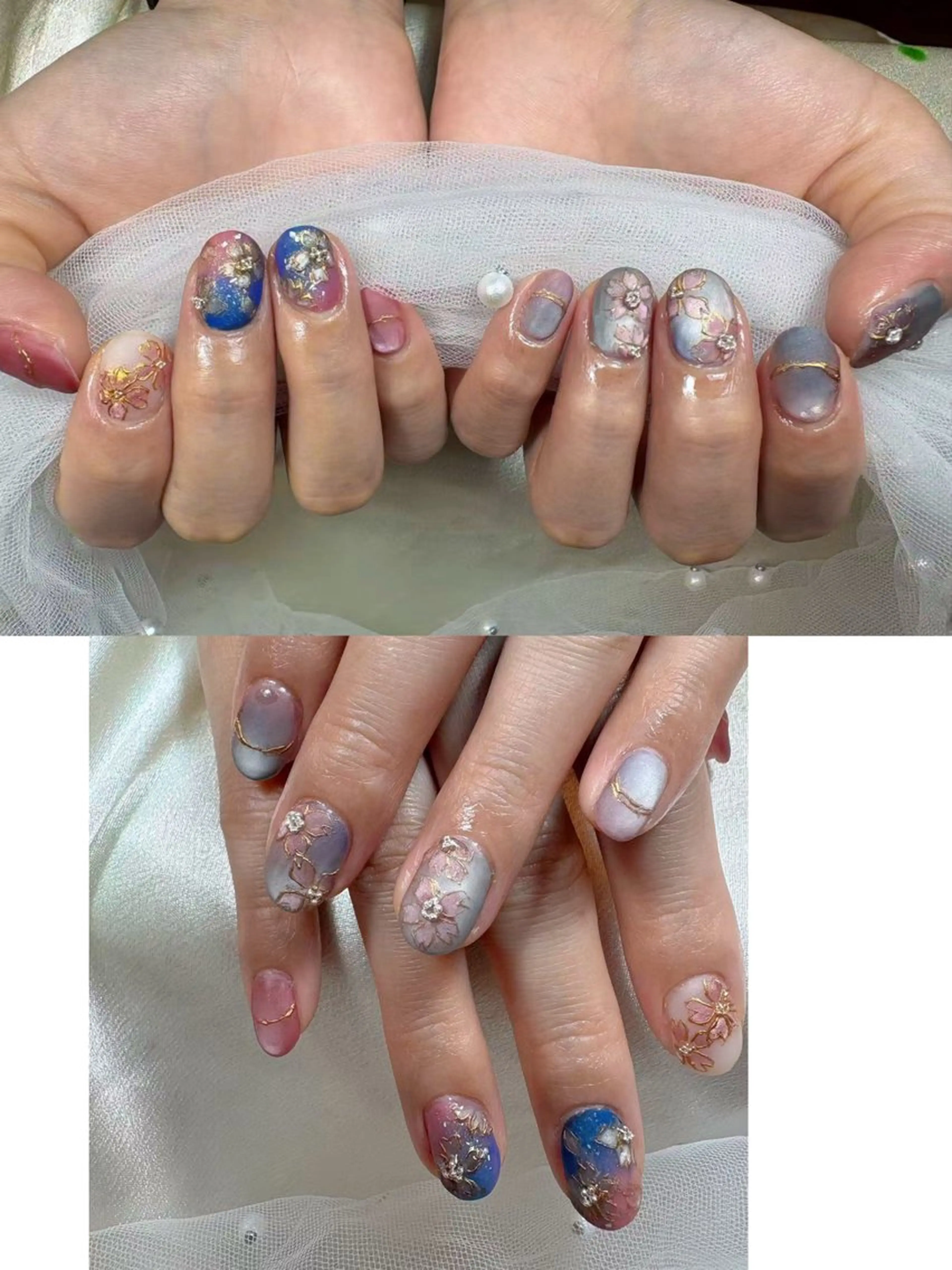 ネイル ハンドネイル リセス 高田馬場💎のネイルデザイン