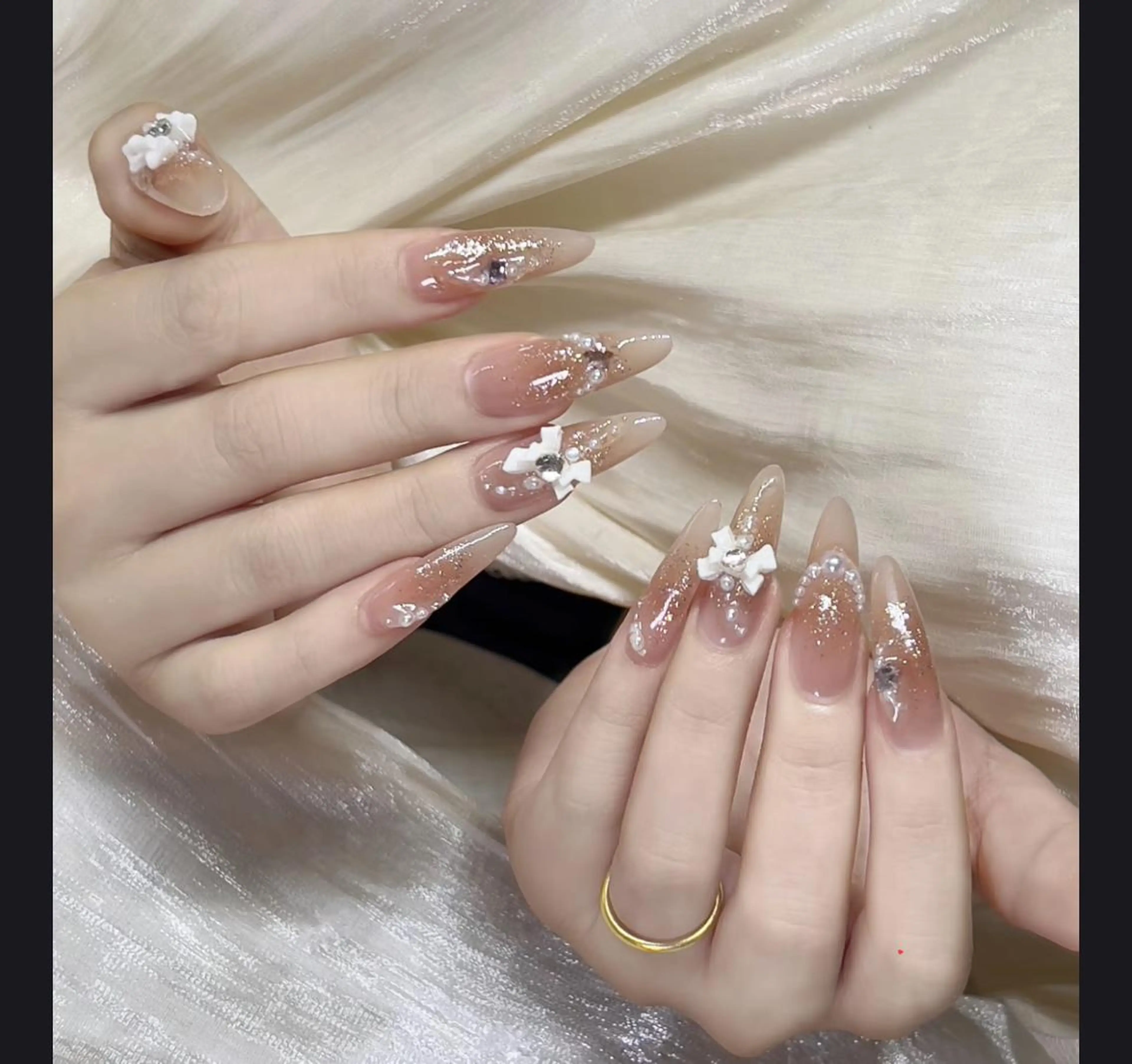 ネイル ハンドネイル ハンドケア 🍑 momo_nailのネイルデザイン