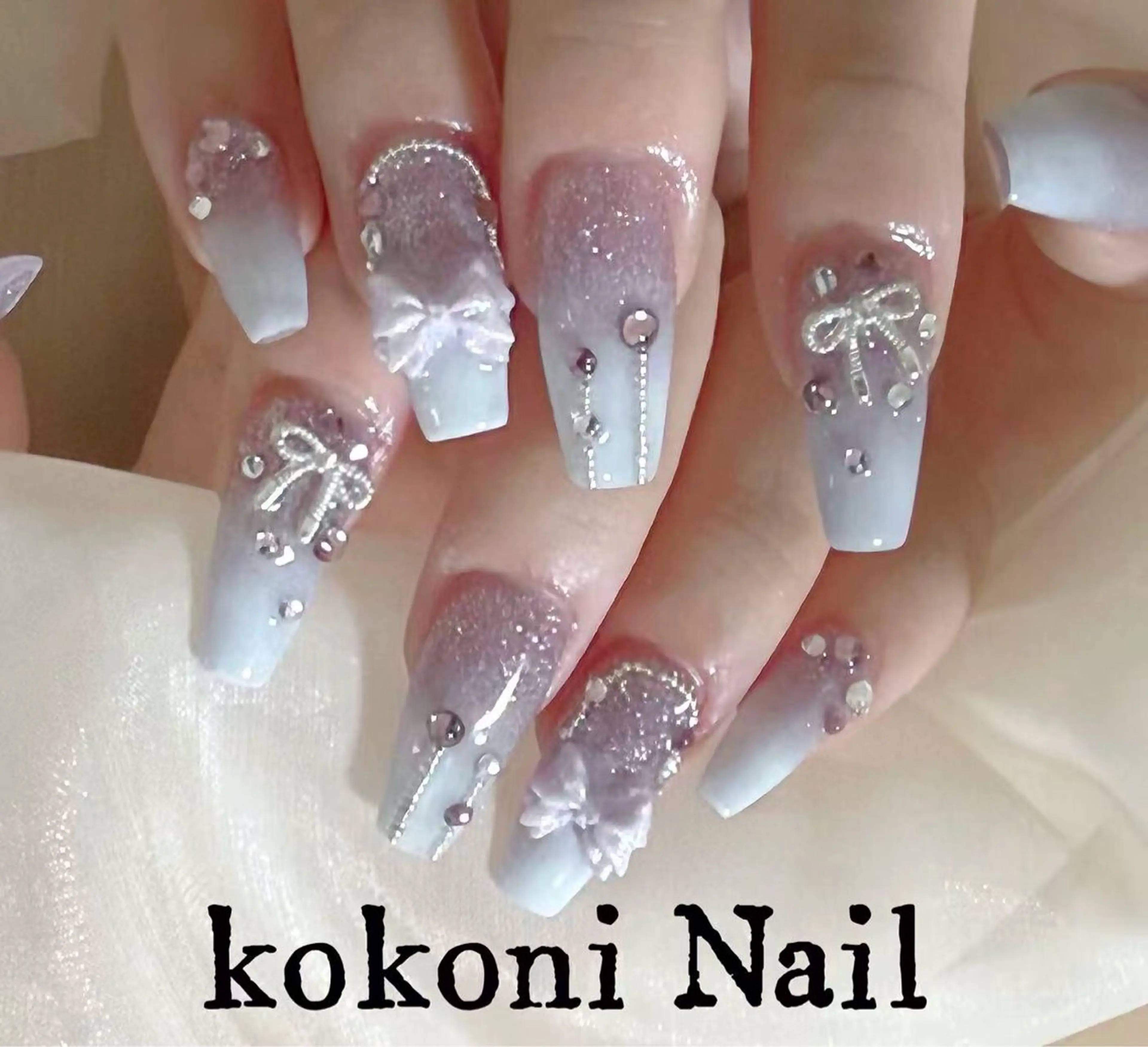 ネイル ハンドネイル 小 雨のネイルデザイン