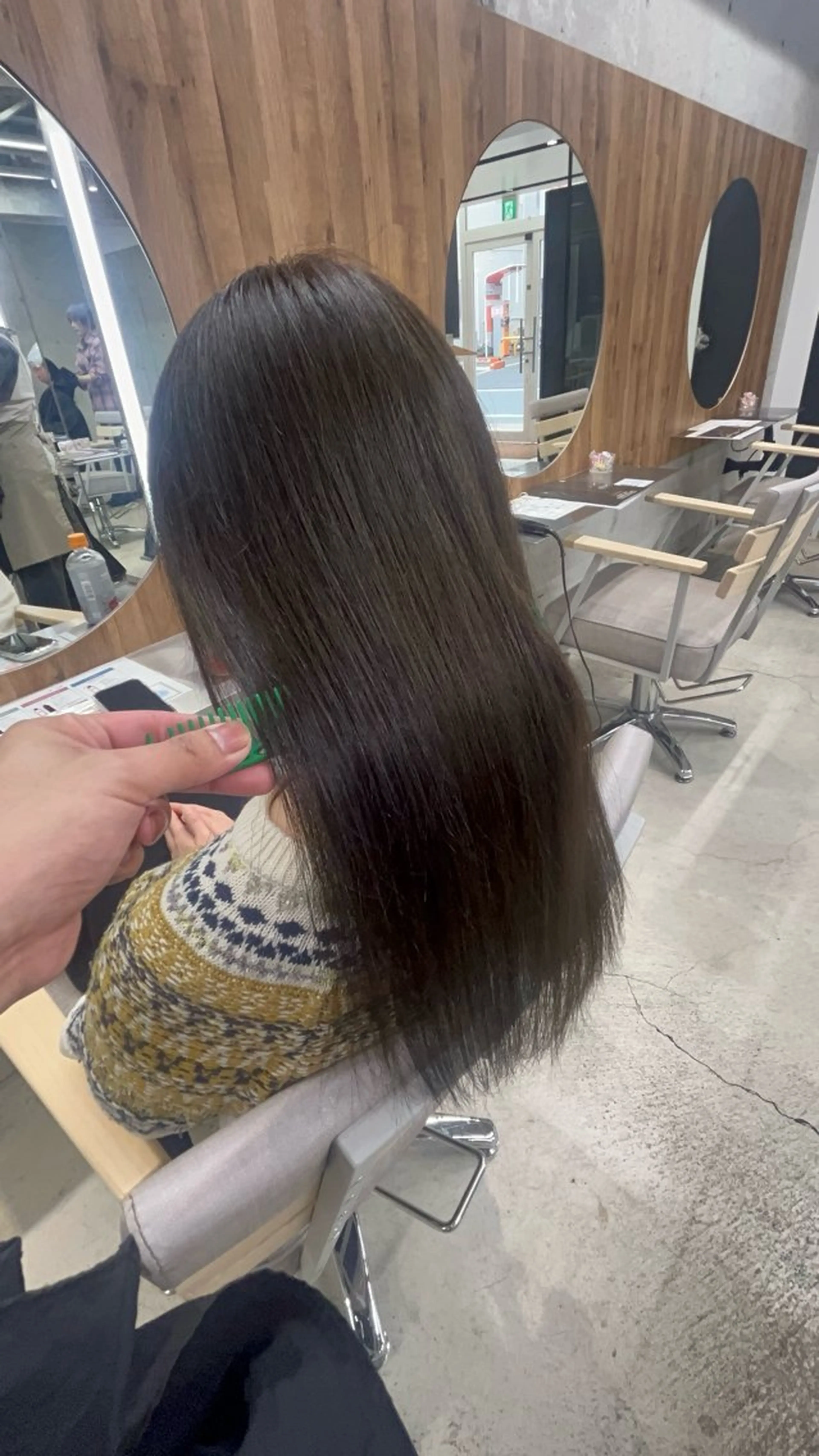 ロング カラー カット ヘアカラー トリートメント ヘアセット 透明感カラー/ ブリーチ/💓パタオのヘアスタイル