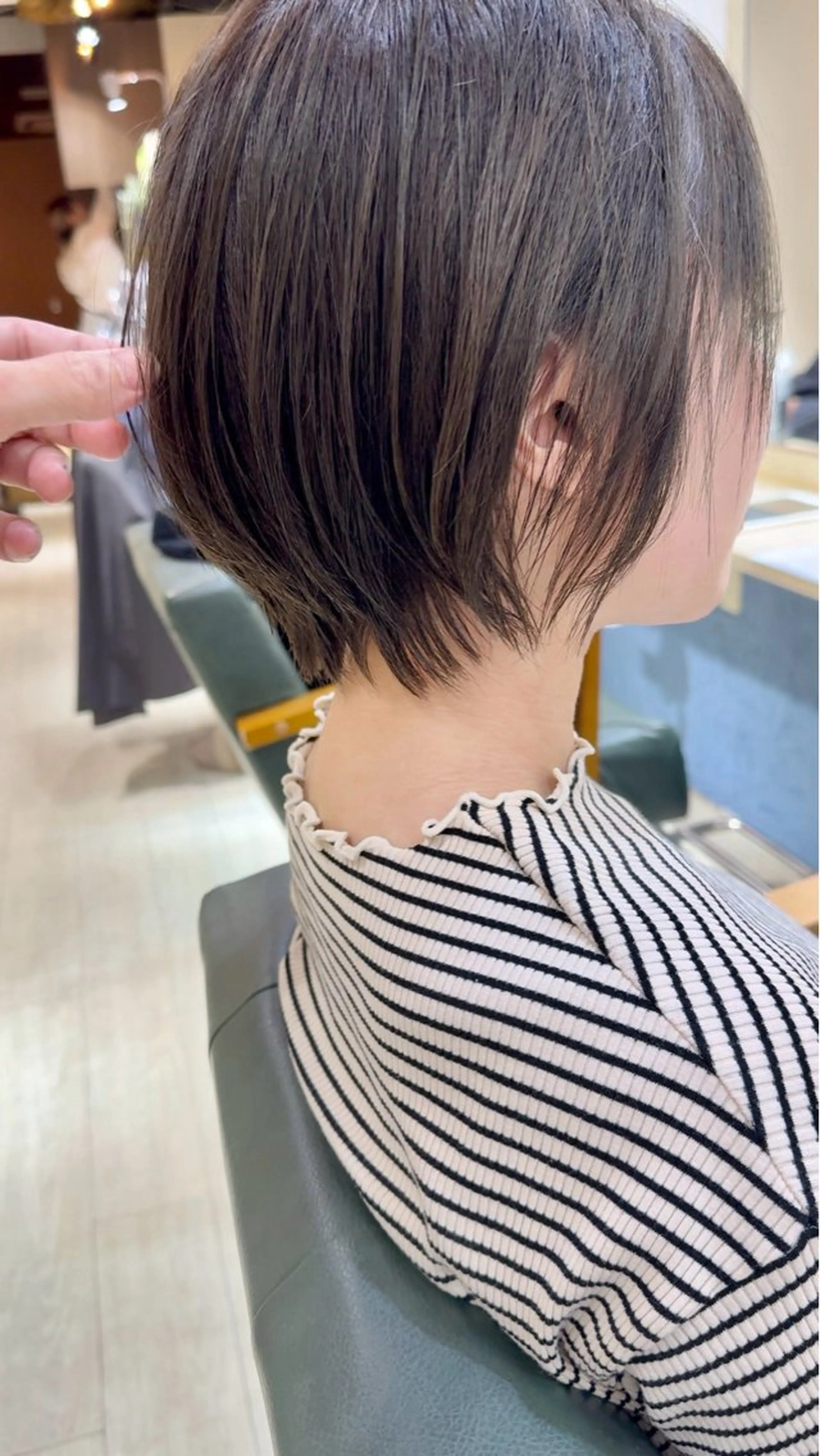 ショート 丸みショート ショートヘア 坂 直樹のヘアスタイル