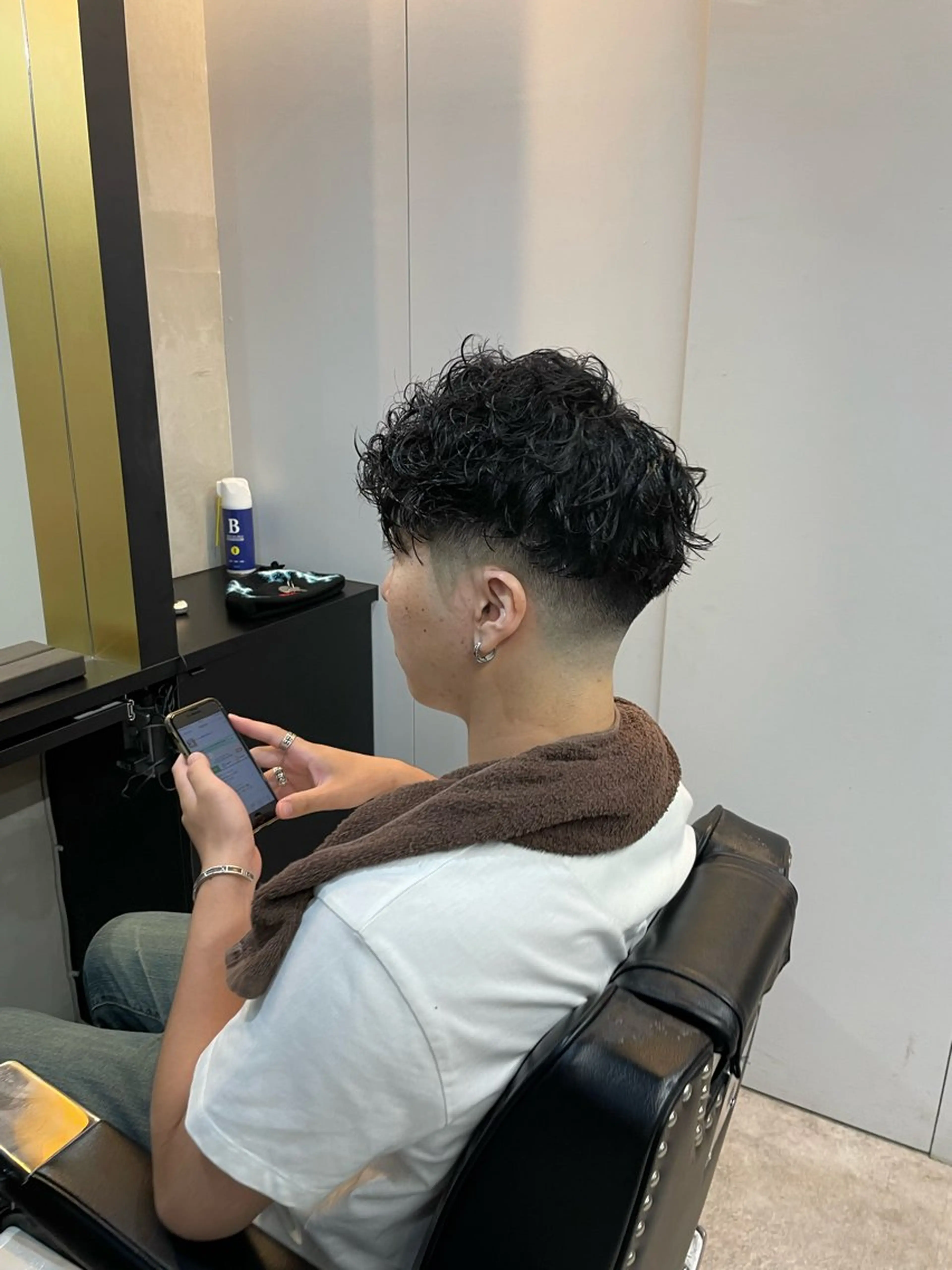 ミディアム 鈴木 悠斗のヘアスタイル