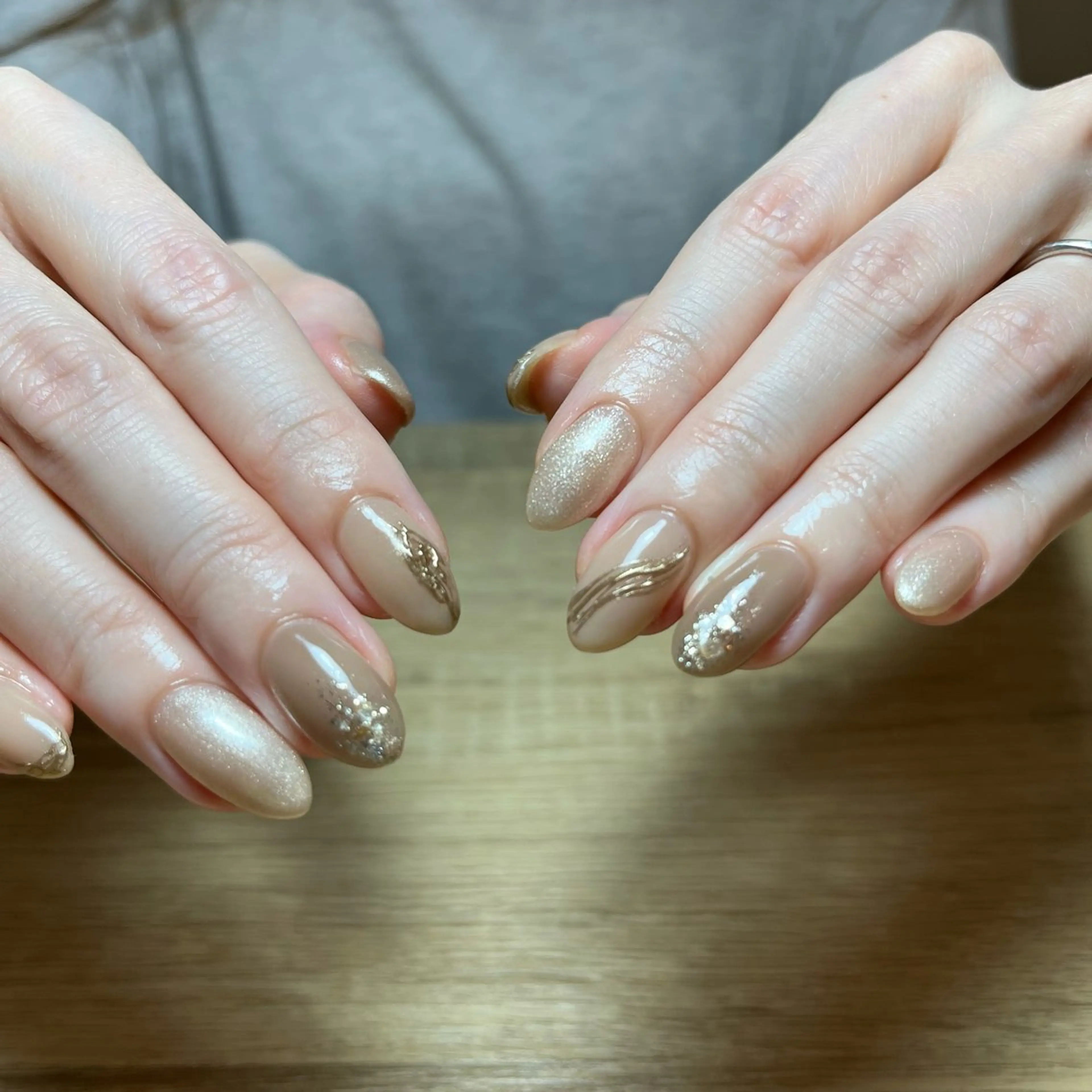 ネイル 渡邊 束紗のネイルデザイン