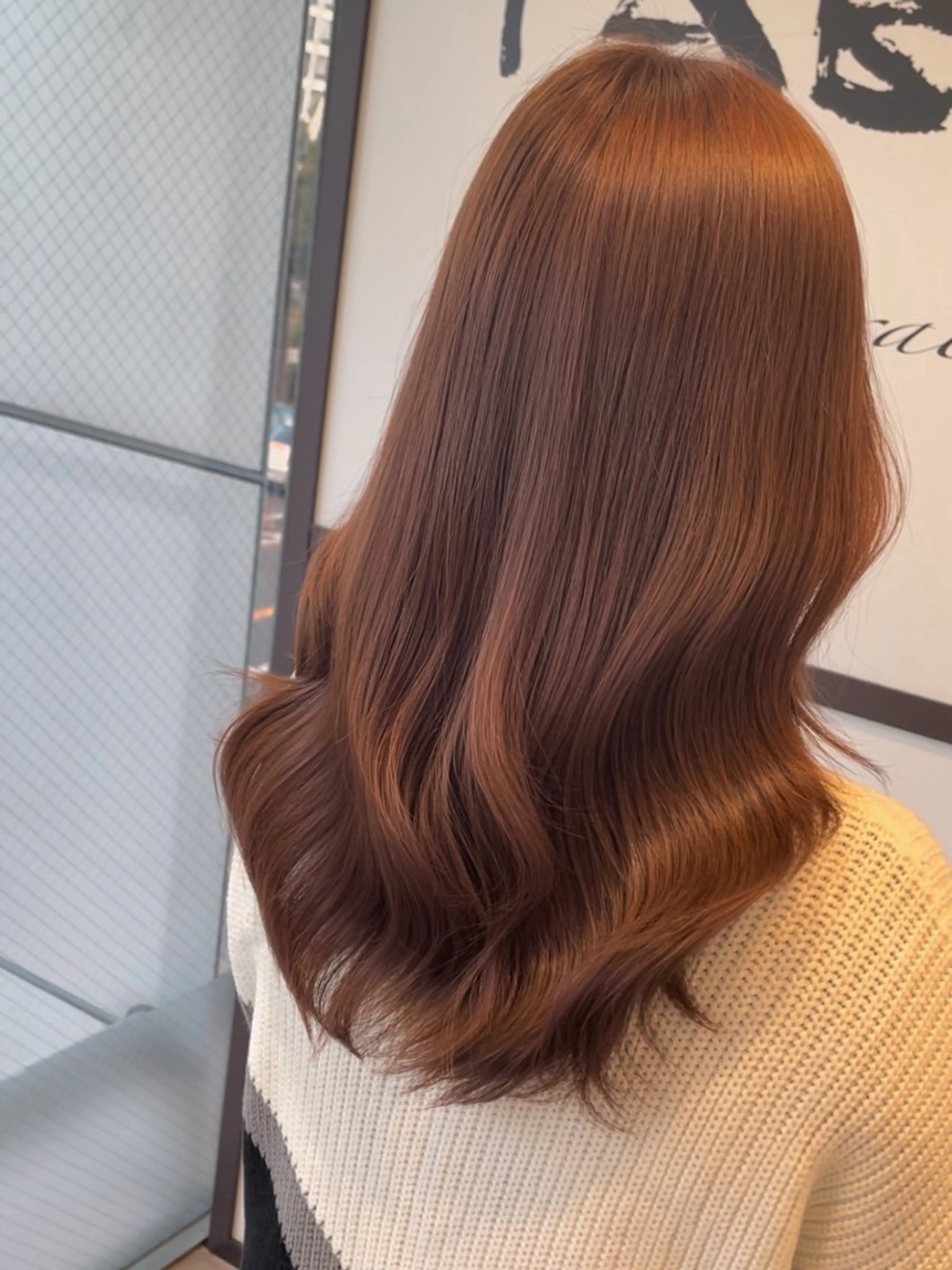 セミロング カラー 顔まわりレイヤー 韓国風ヘア レイヤーカット ヘアカラー トリートメント 河合秀明/ショート /ボブ/レイヤーのヘアスタイル