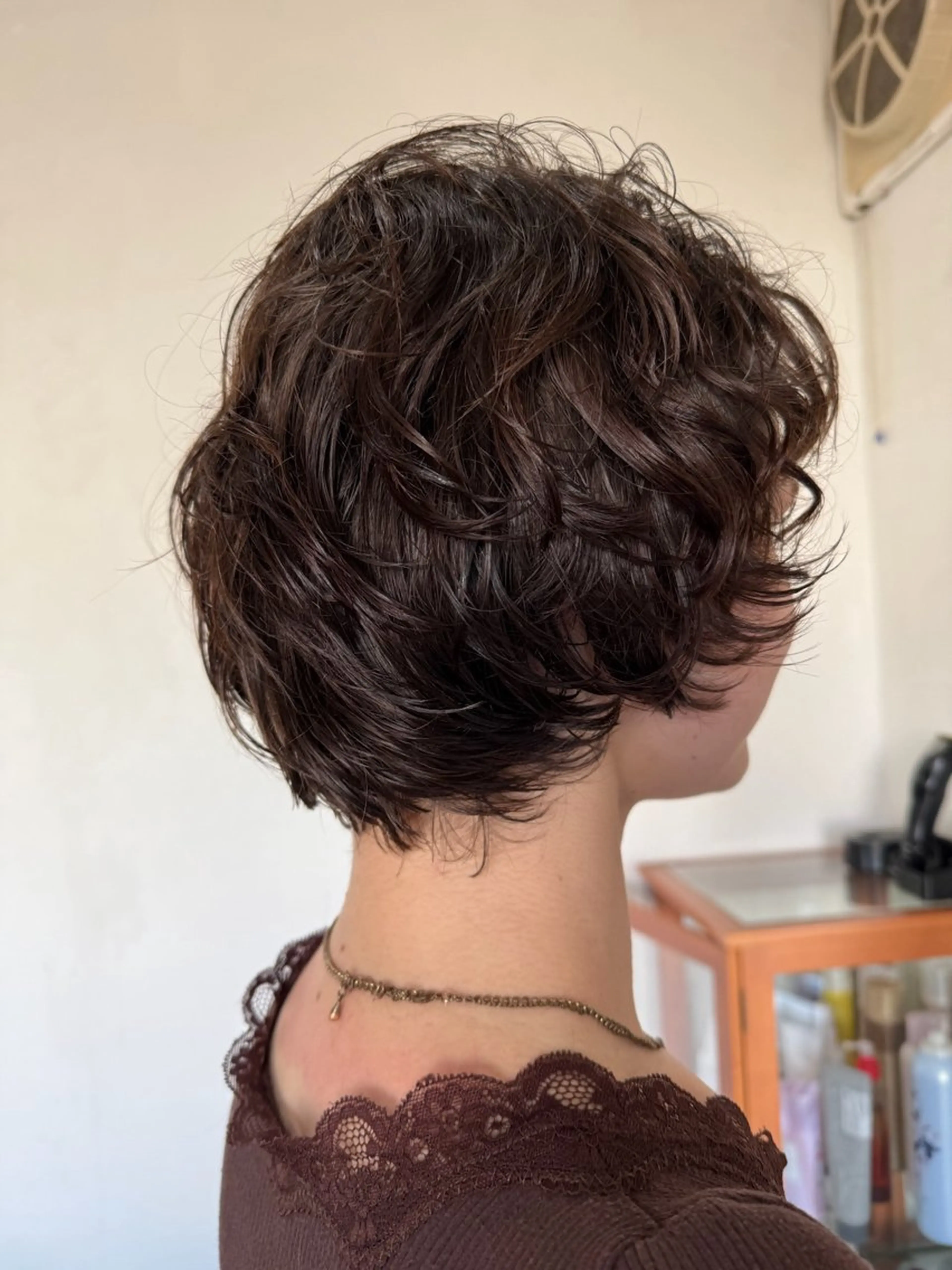 ショート かくばり ちえのヘアスタイル