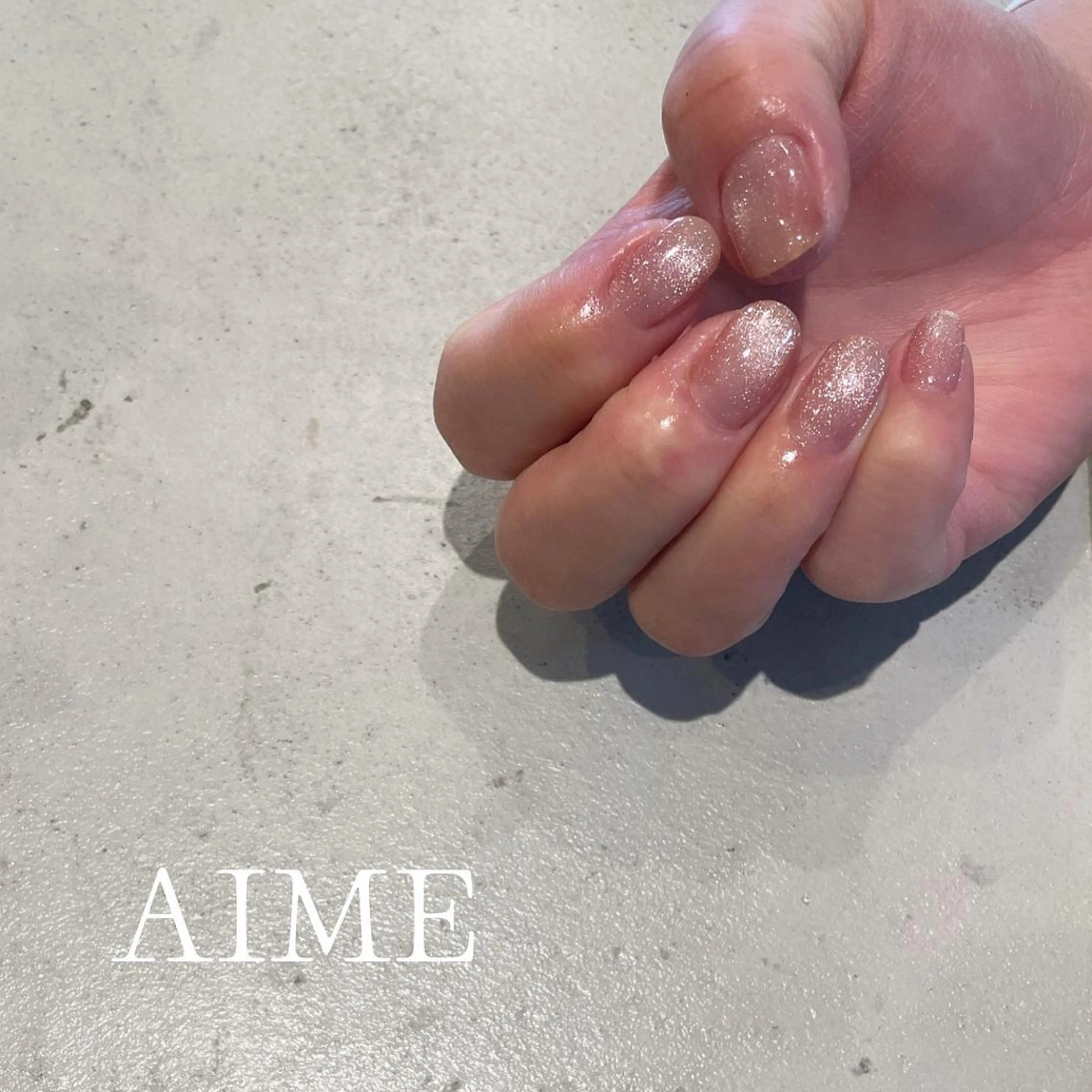 ネイル アートネイル ハンドネイル AIME （momo）のネイルデザイン