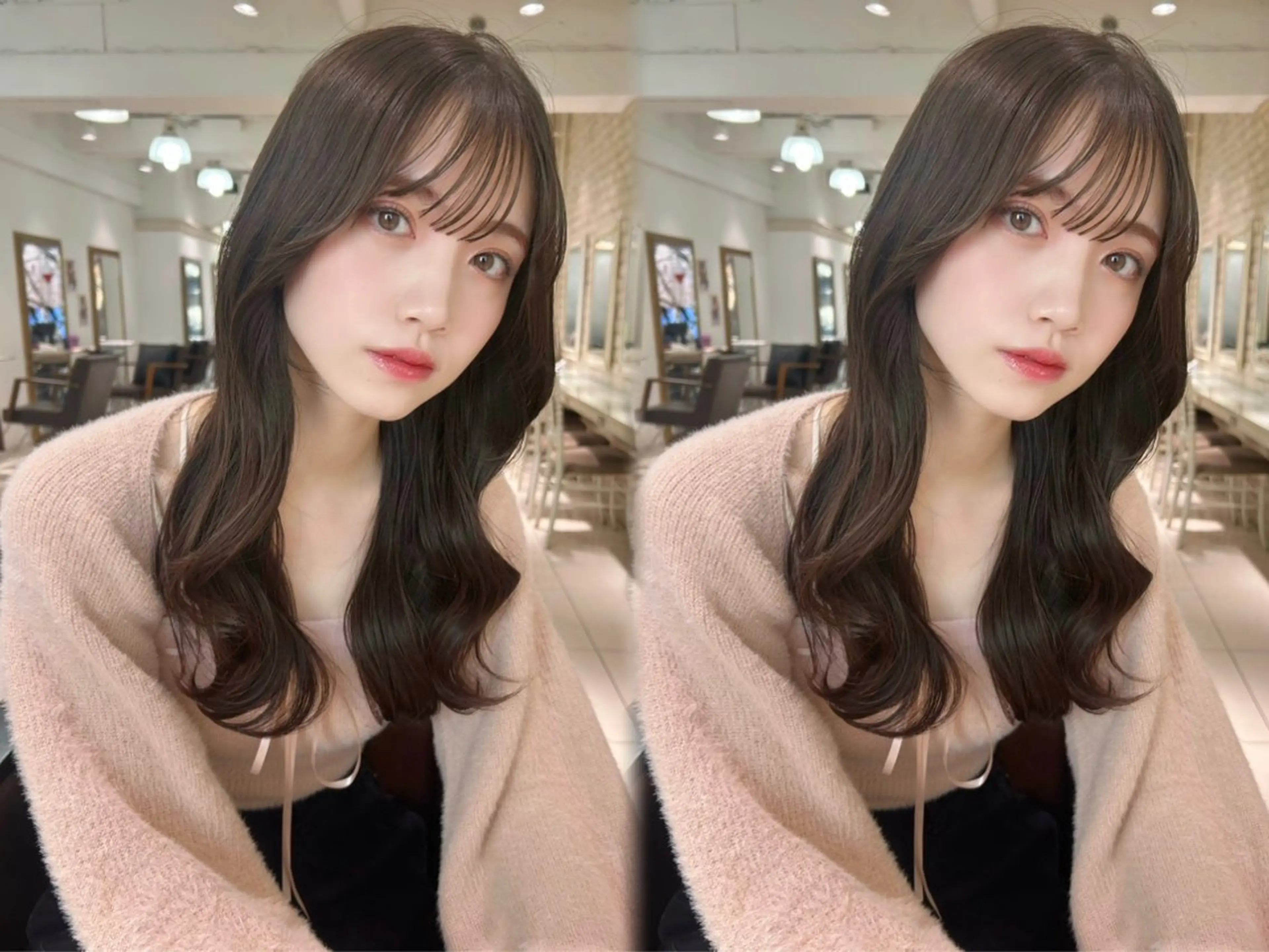 ロング ヘアカラー トリートメント 似合わせマツエク まつパ🤎ほのりのマツエク・マツパデザイン