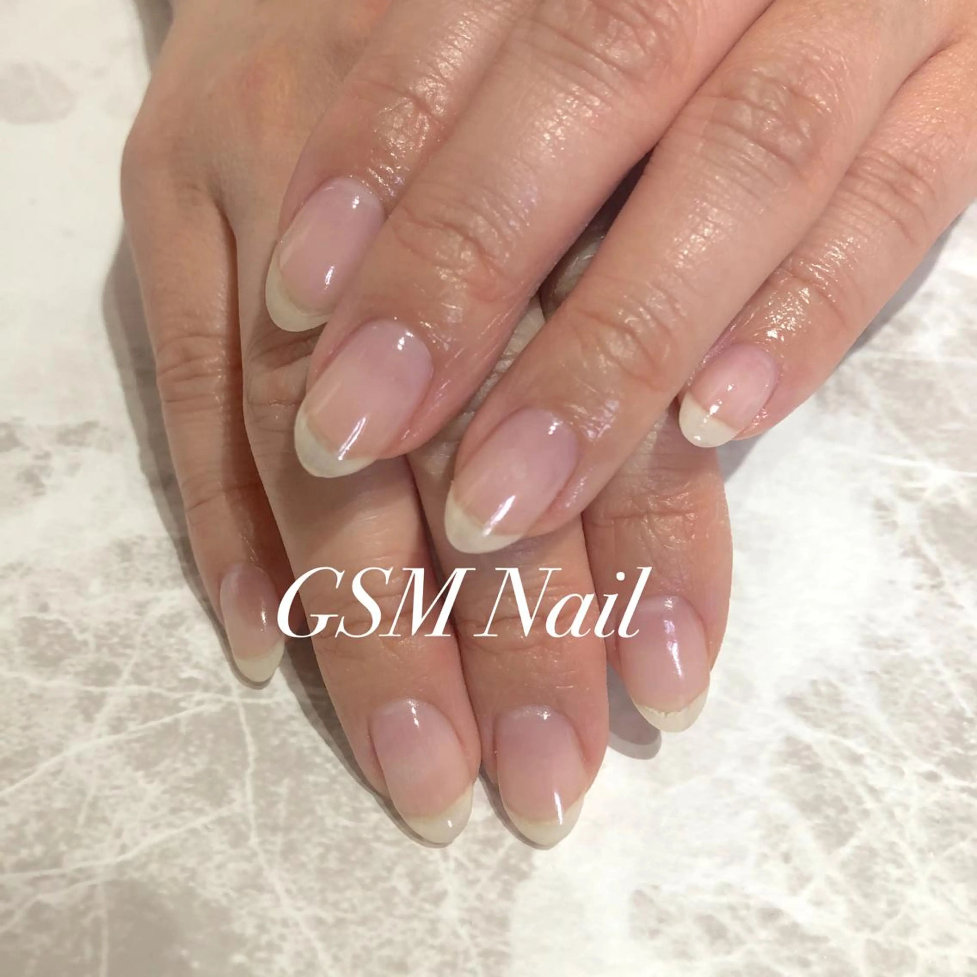 ネイル クリアネイル ジェルネイル nail salon GSMのネイルデザイン