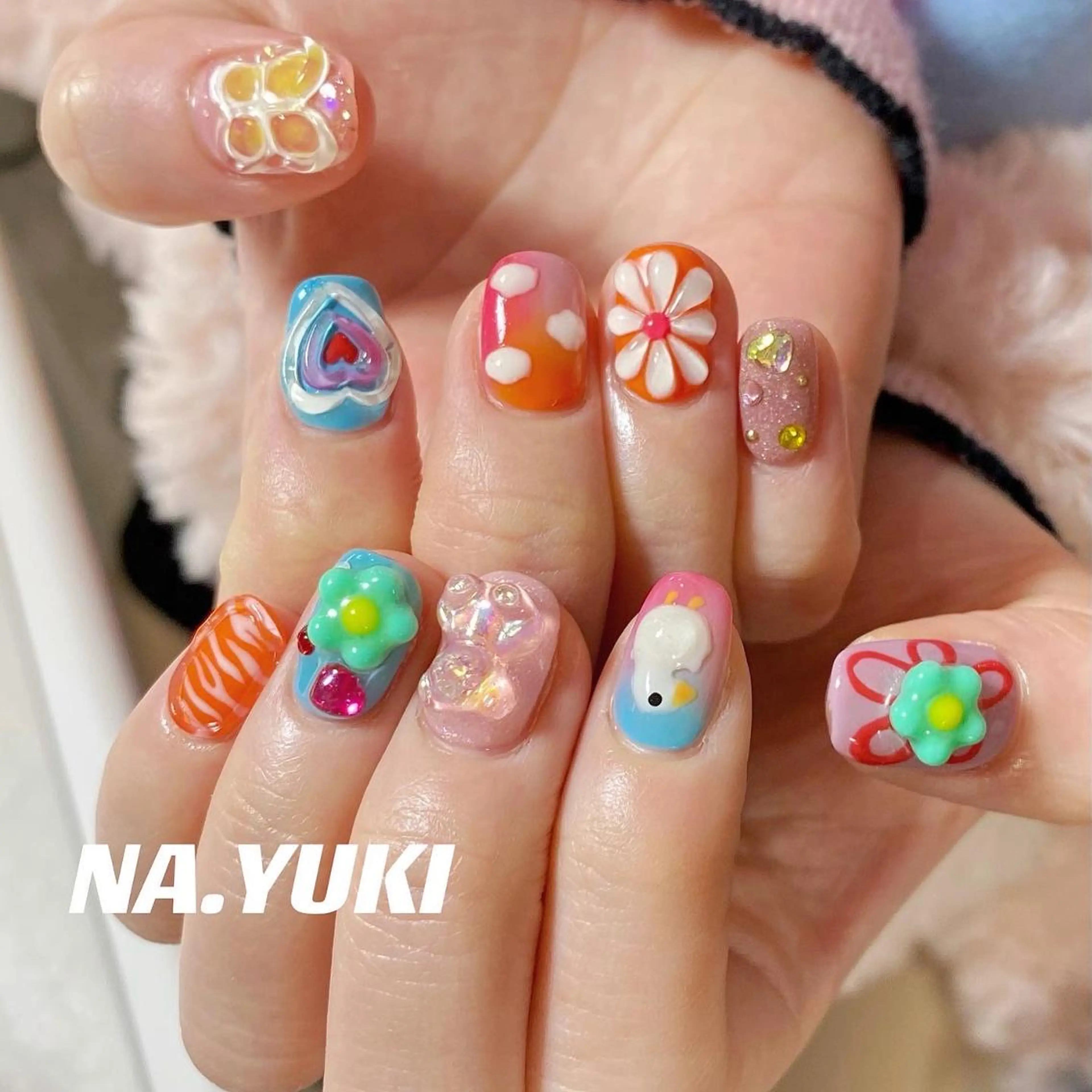 ネイル 🎀 moo~ 🎀のネイルデザイン