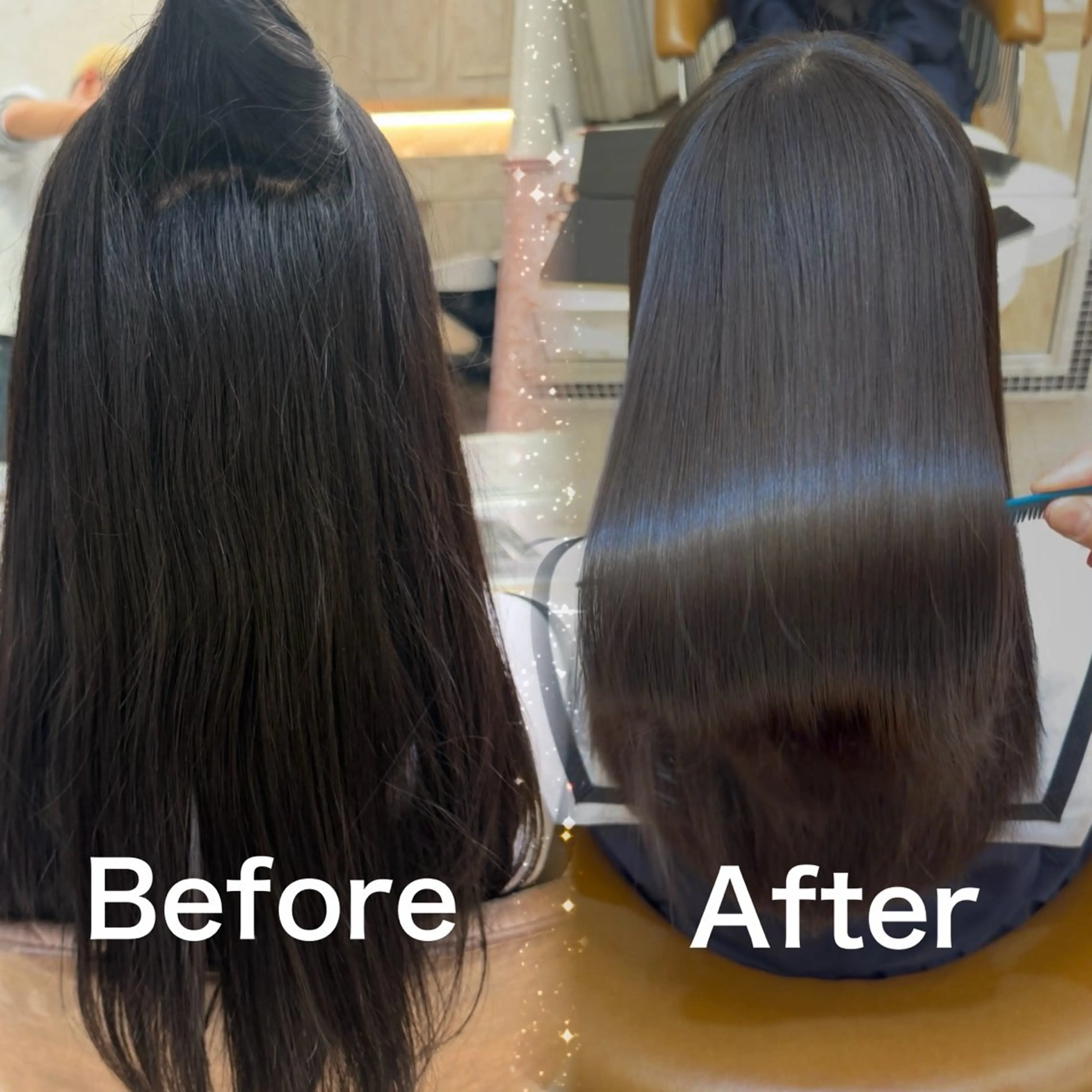 艶爆発✨髪質改善カラー＋カット＋髪質改善TR❤️‍🔥ミニモ限定¥21,800→¥12,500（今だけ）の写真