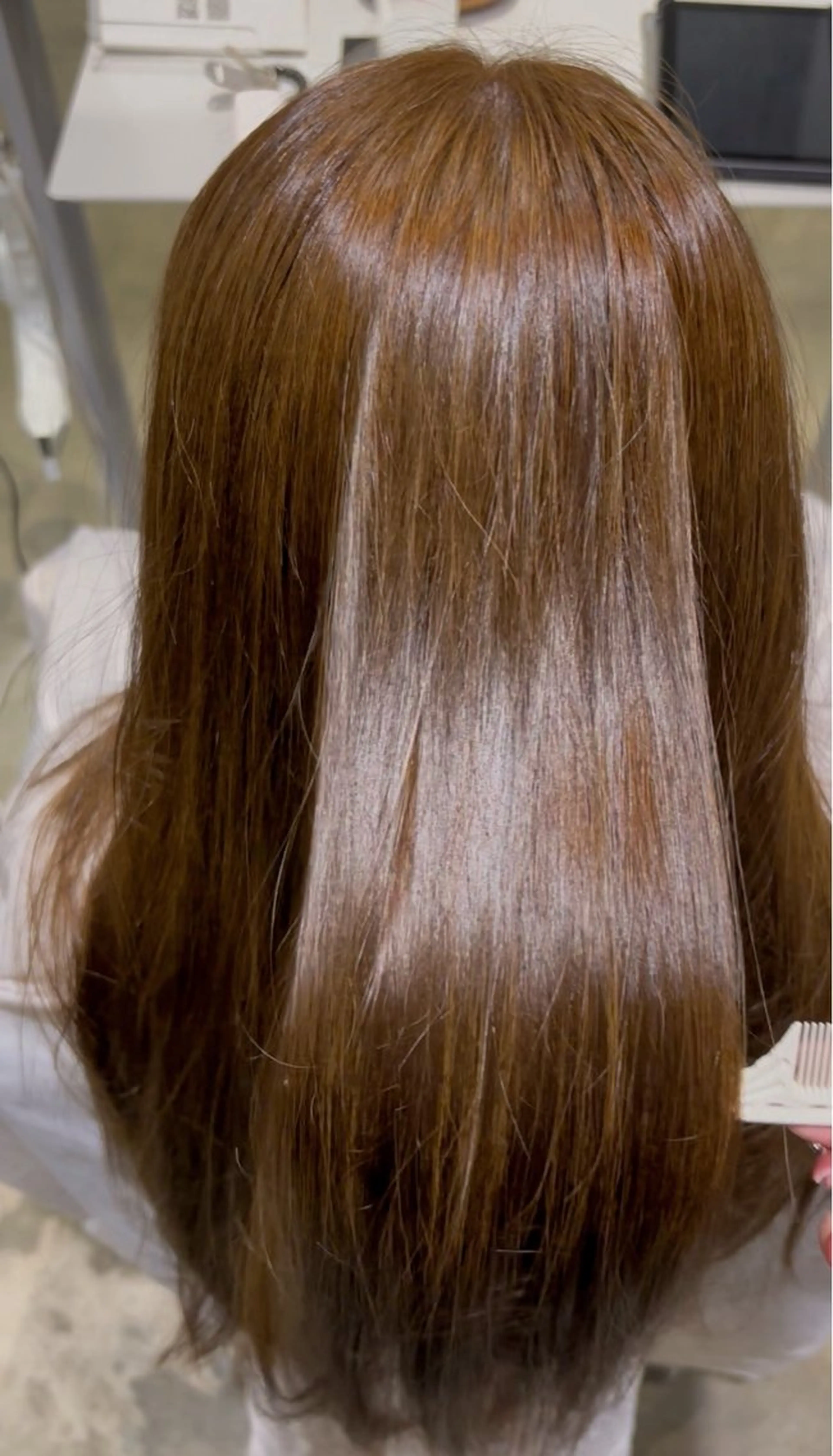 ロング カラー ヘアカラー Helena ゆりあのヘアスタイル