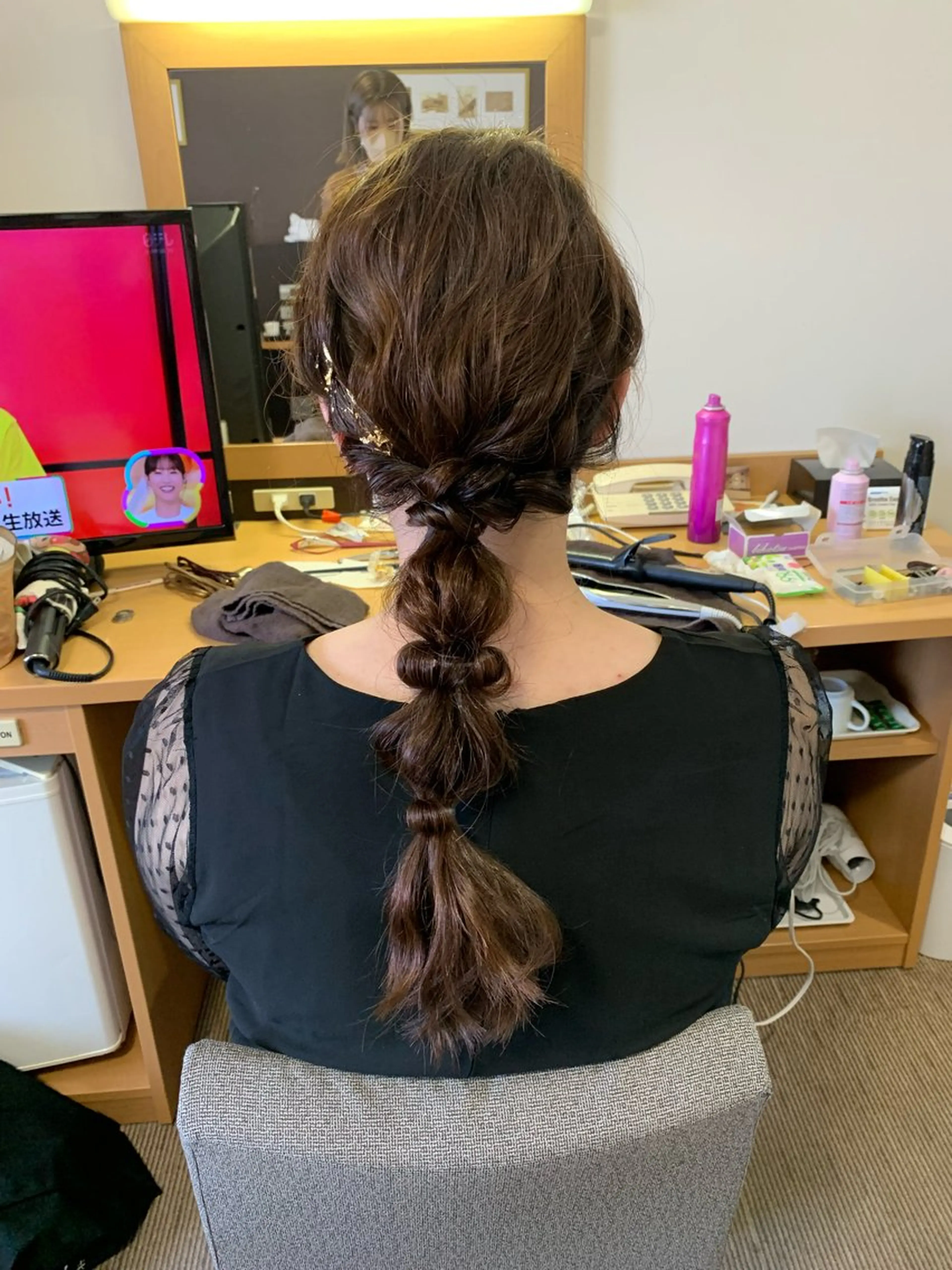 ヘアアレンジ one  chair natsumiのヘアスタイル