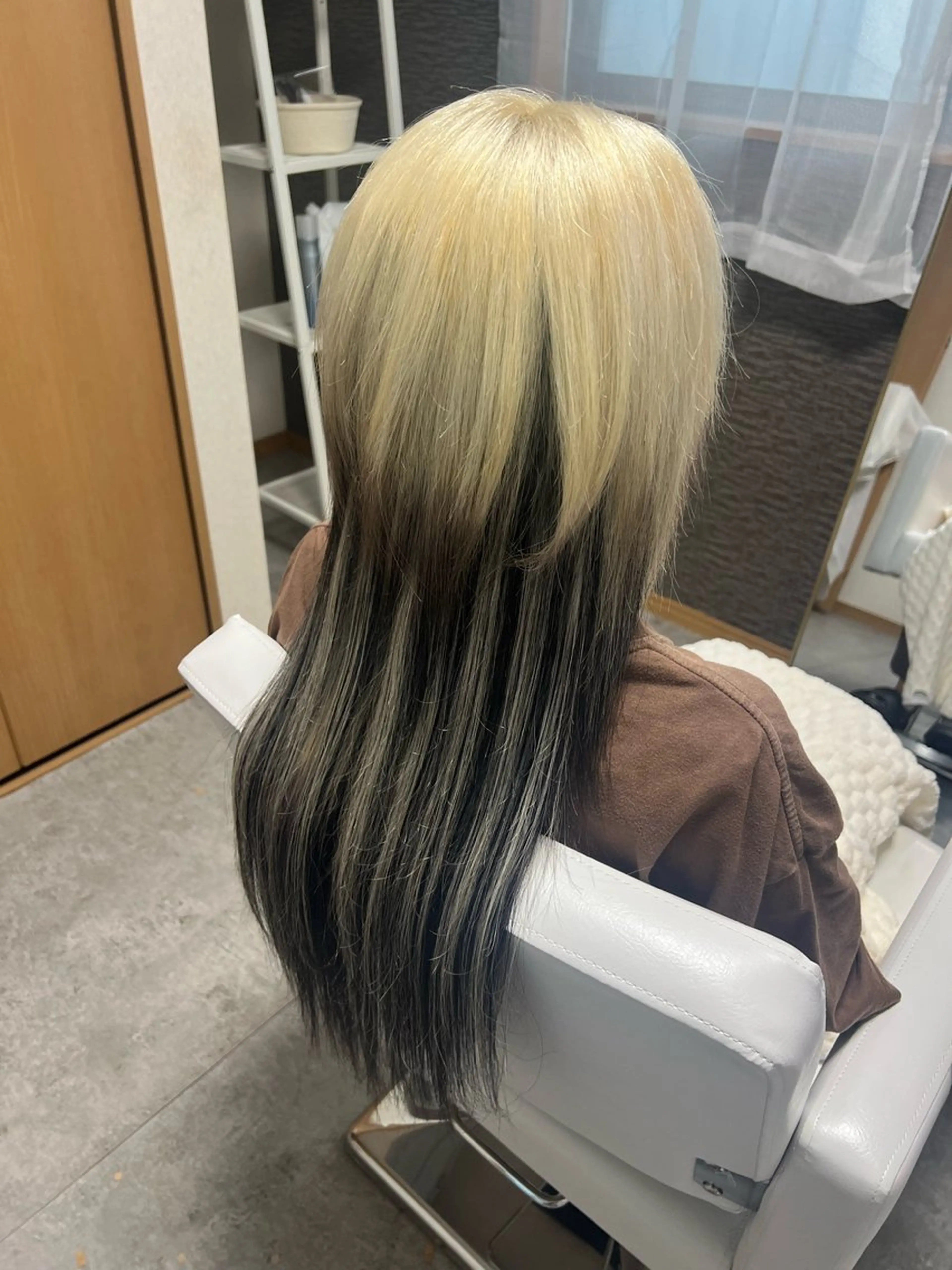 ロング エクステ・セット 専門店Sleekのヘアスタイル
