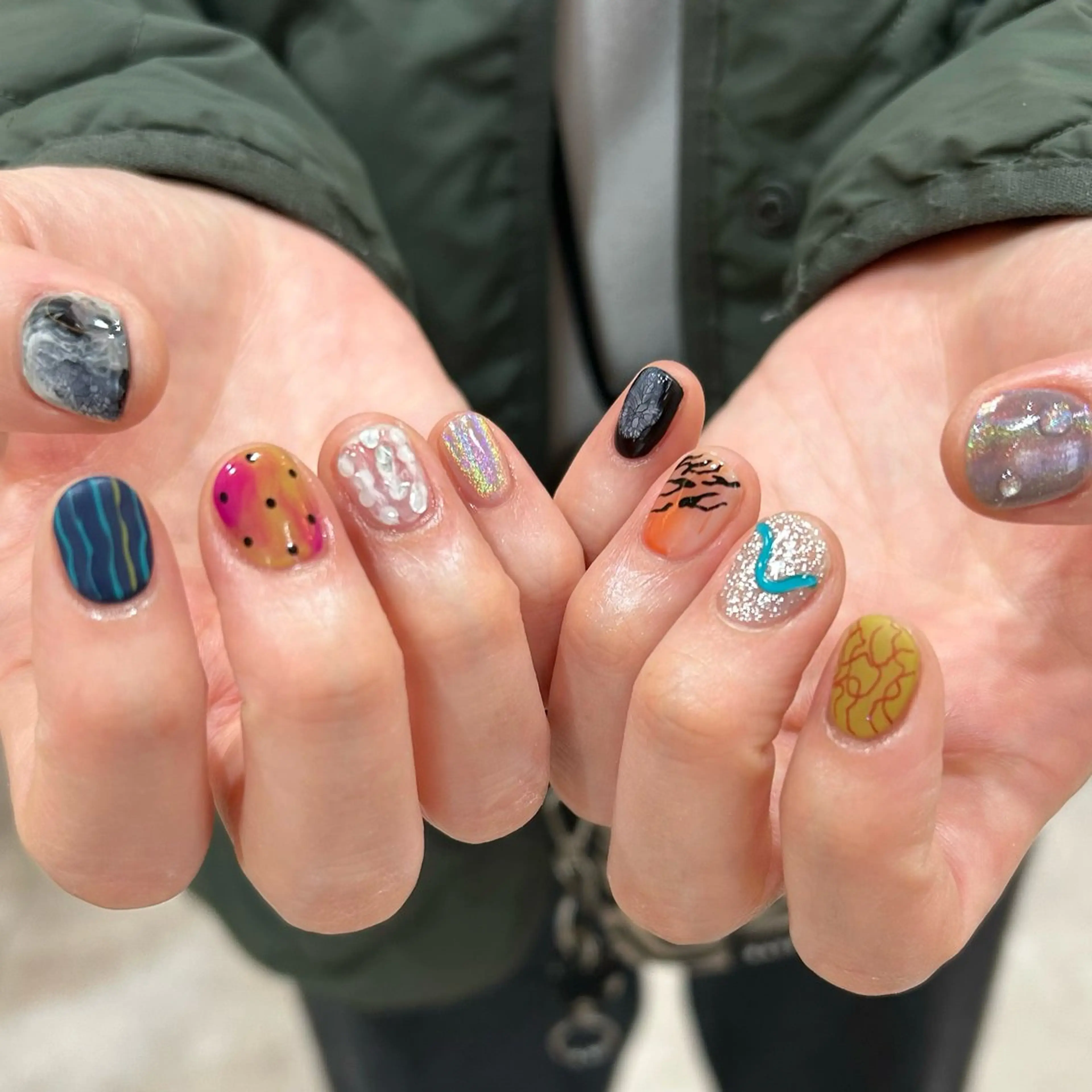 ネイル ハンドネイル shio ♡ 17.20日空きありのネイルデザイン